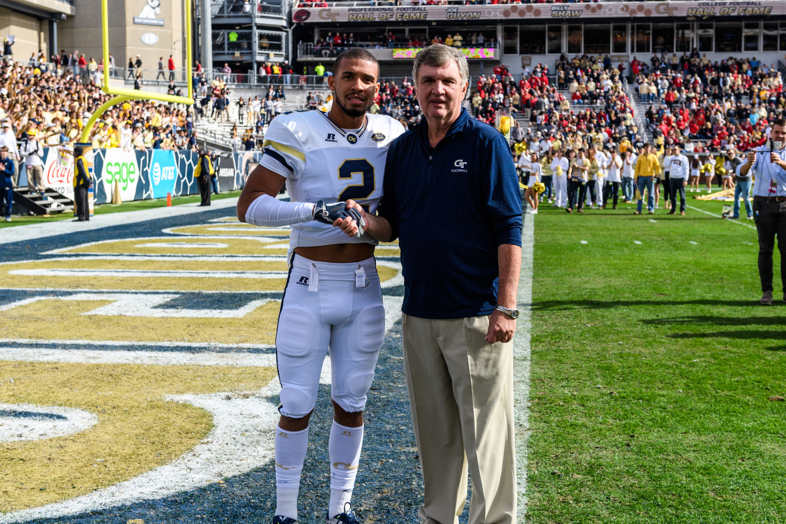Ricky Jeune (2), Coach Paul Johnson