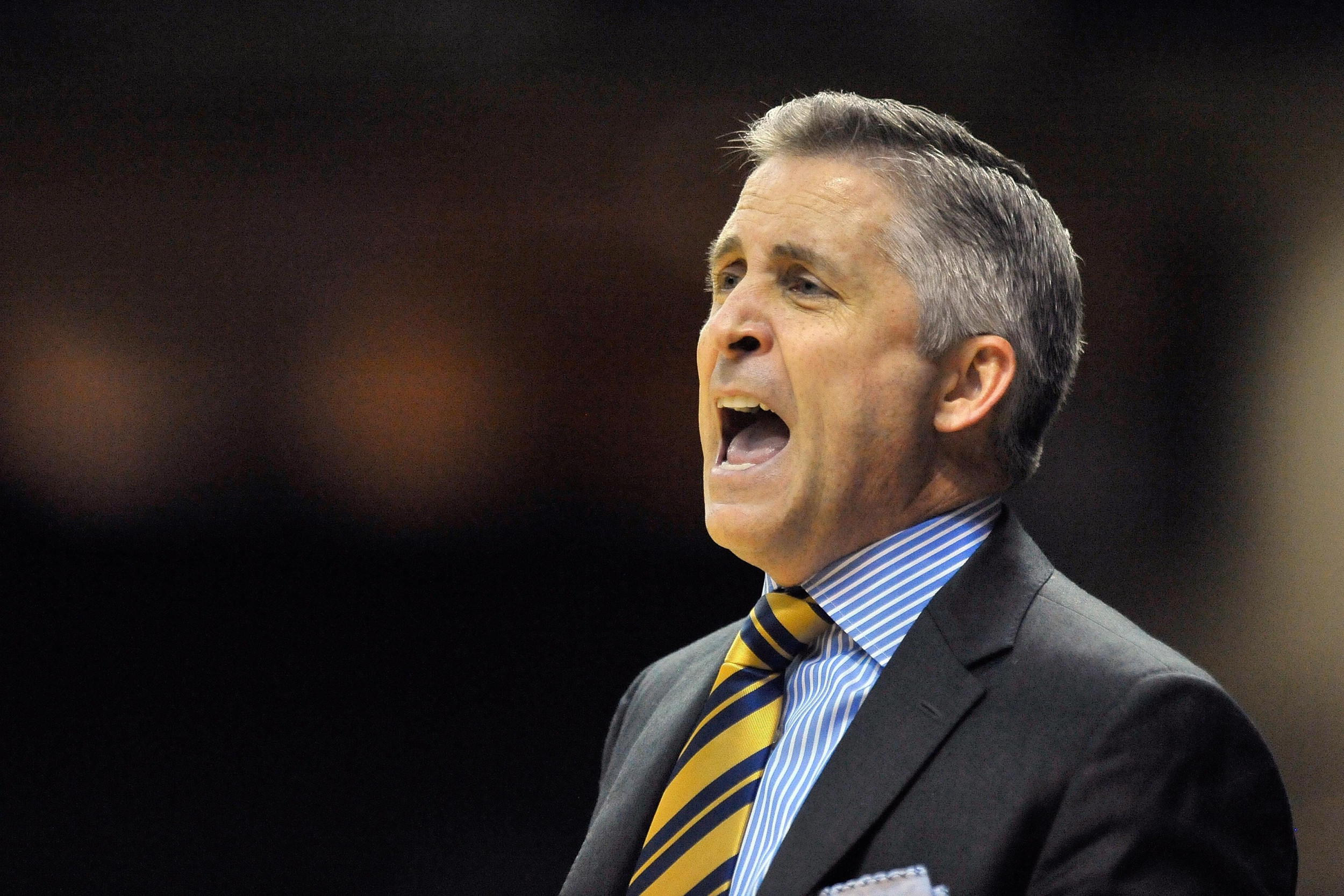 Georgia Tech Yellow Jackets head coach Brian Gregory during the first half. (Jim Brown-USA TODAY Sports)