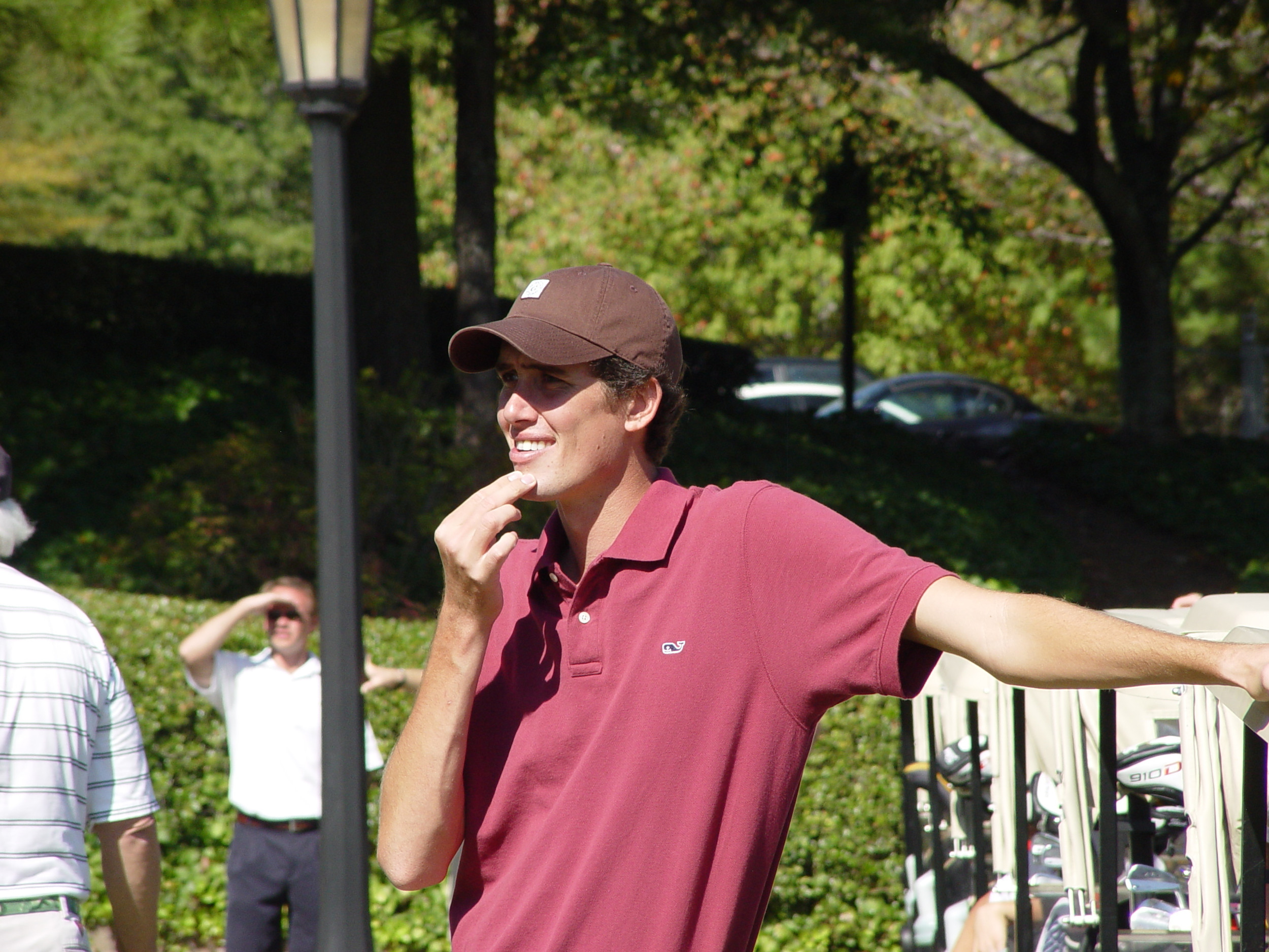 Chesson Hadley at the Ramblin' Wreck Cup 2011 at the Golf Club of Georgia