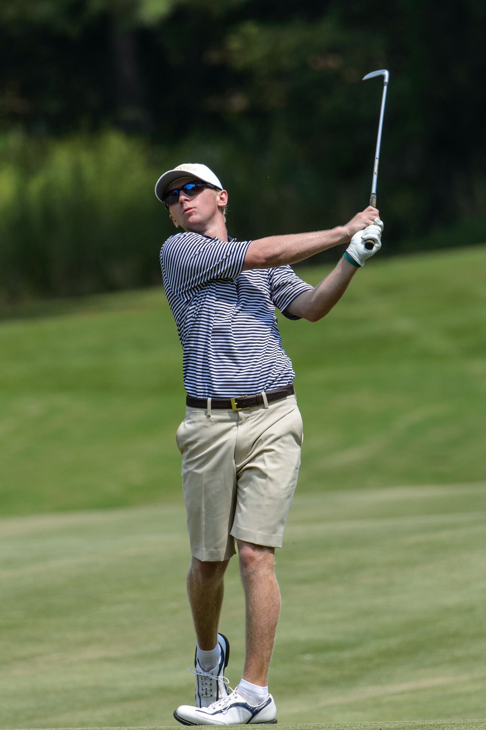 Anders Albertson during the final round of the 2013 Carpet Capital Collegiate, The Farm Golf Club, Rocky Face, Ga.