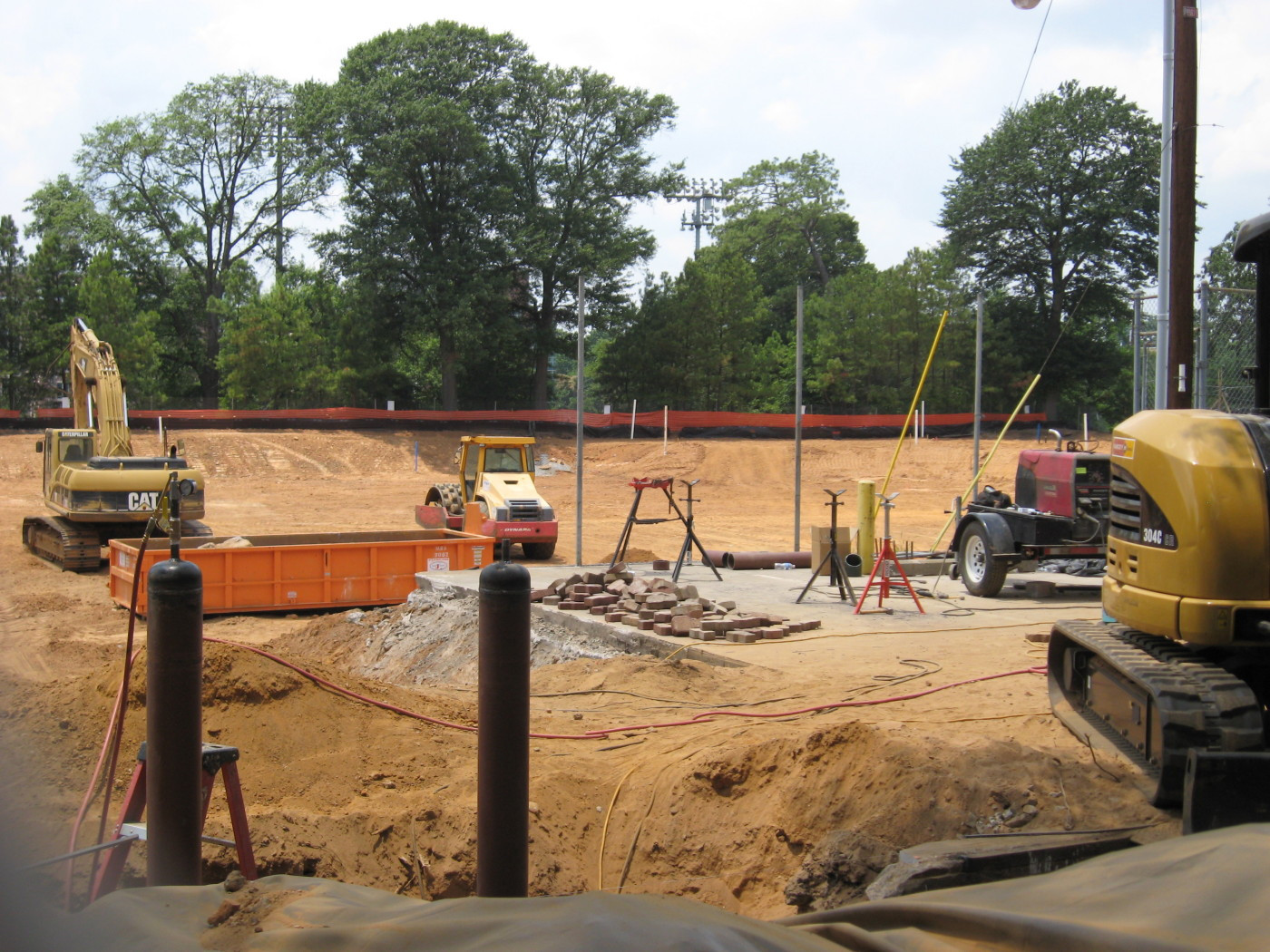 Softball Complex Construction - June 10, 2008