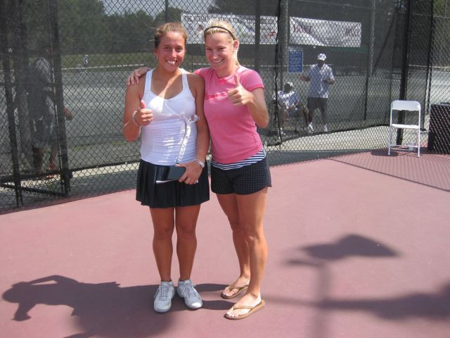Irina Falconi captured the 2009 Norman Wilkerson Tennis Experience title