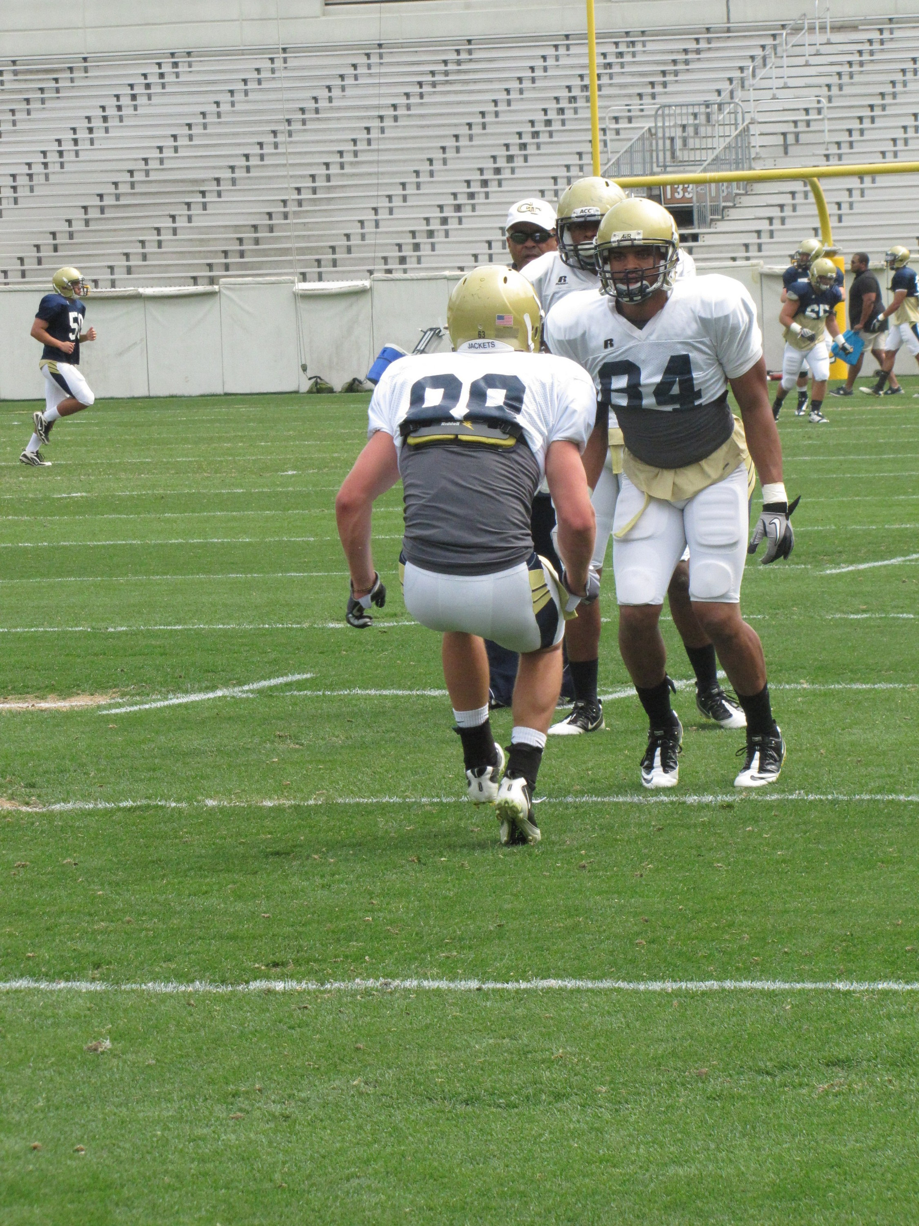Tyler Melton - Georgia Tech Spring Practice - 4/8/11