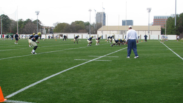 2009 Spring Practice Day 1