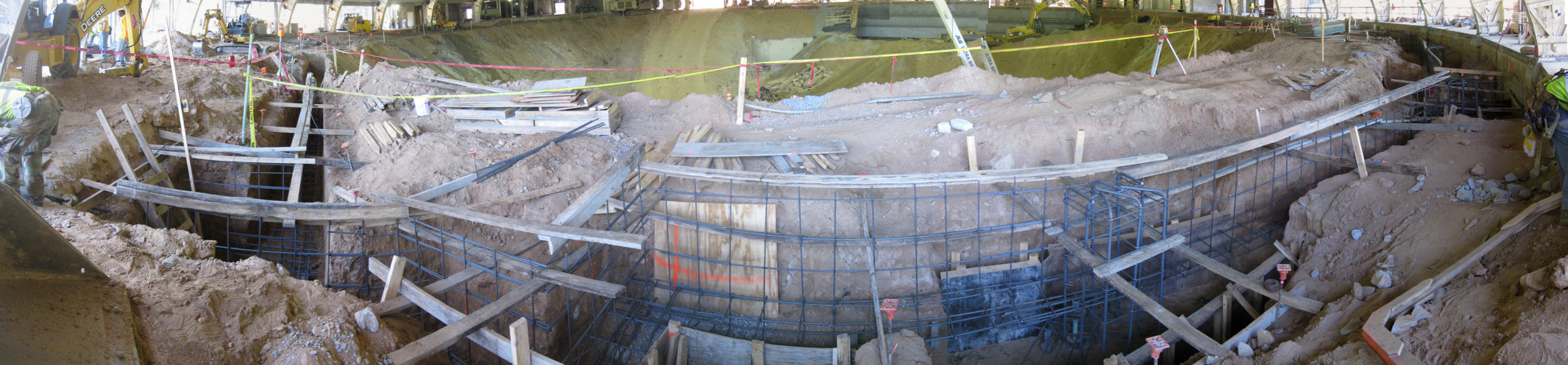 Construction of McCamish Pavilion - 9/15/11