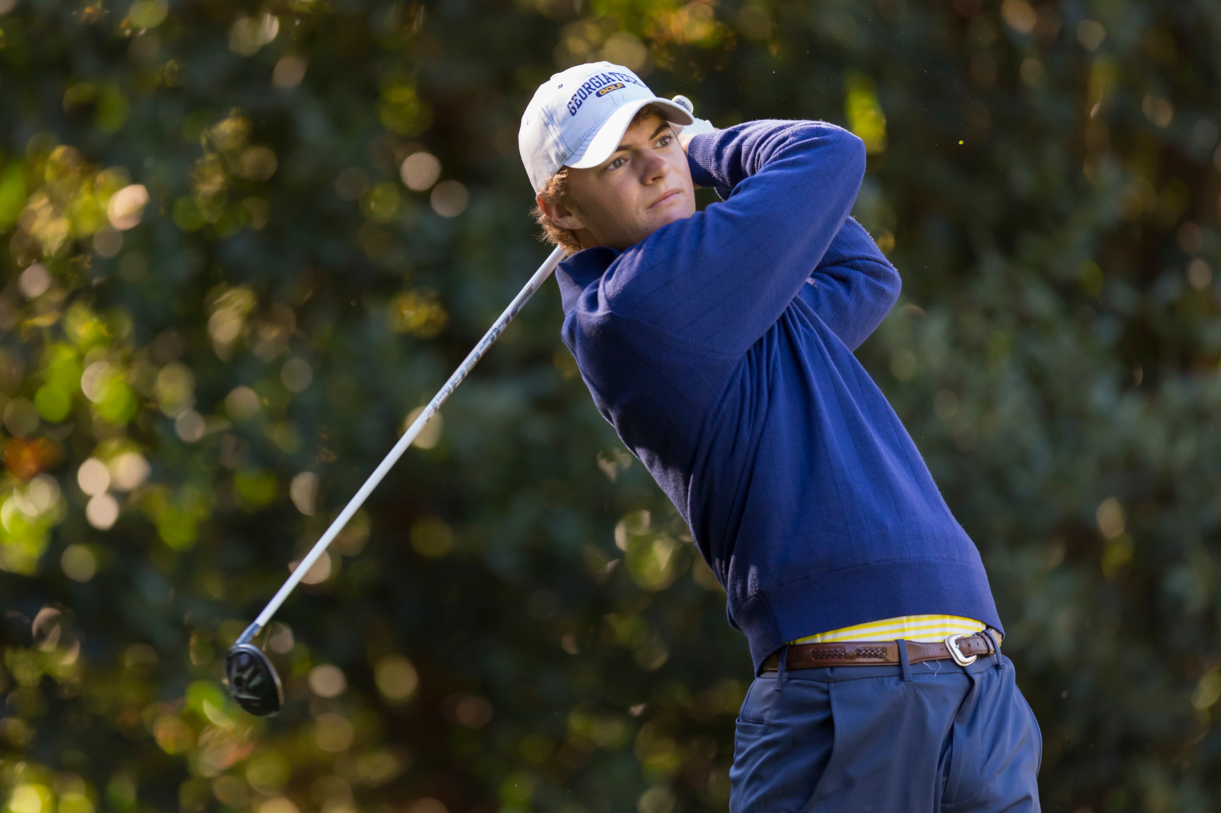 Tyler Strafaci during the second round of the Golf Club of Georgia Collegiate, October 22, 2016