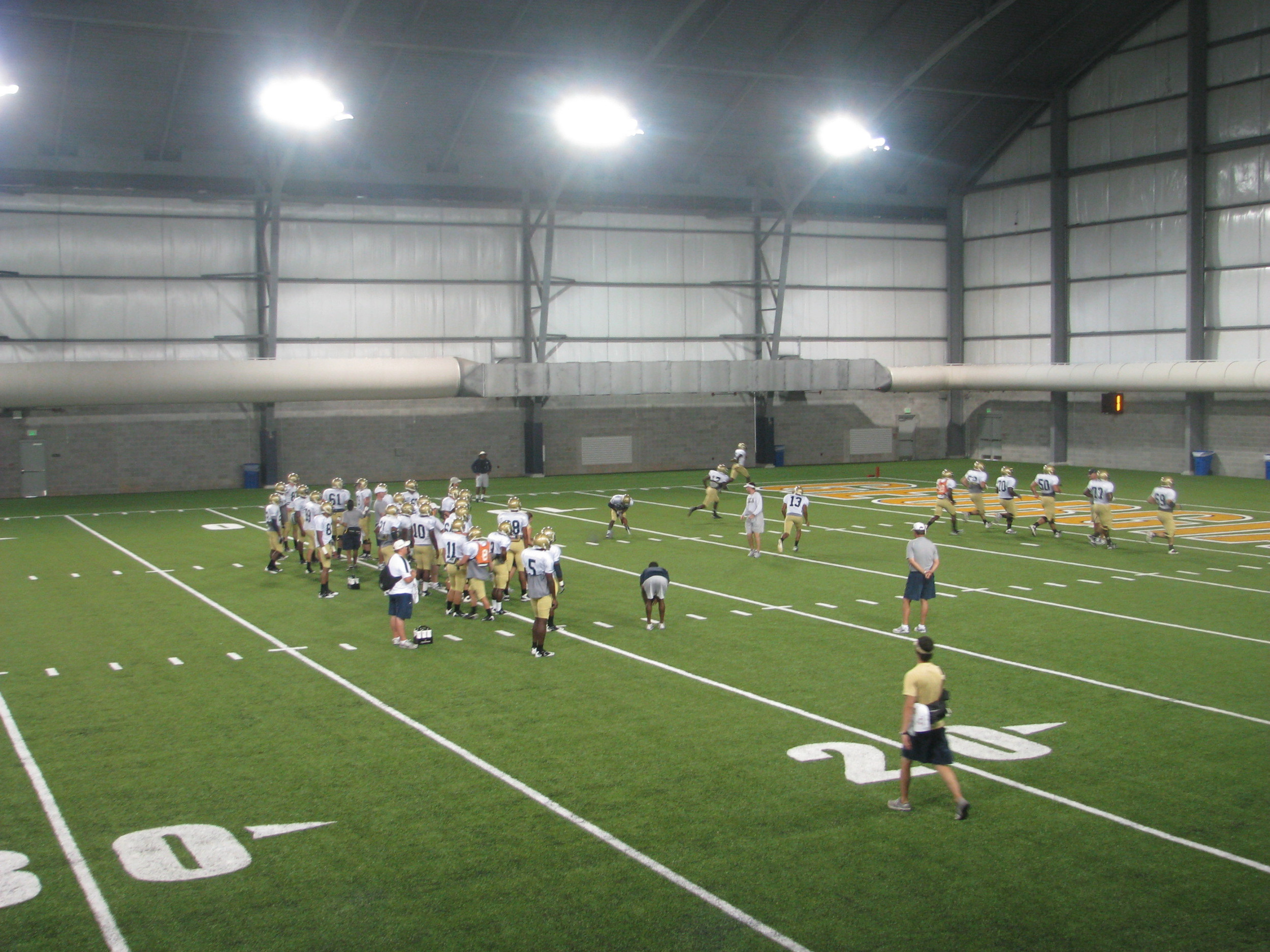 Georgia Tech Football Practice - 8/24/11