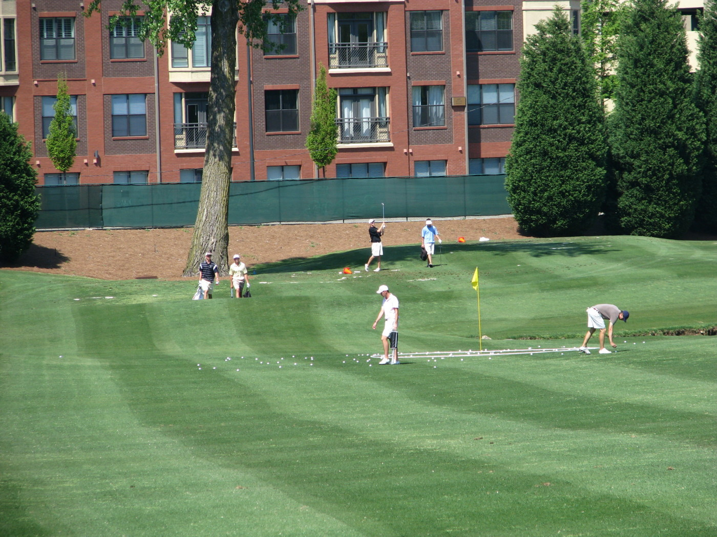 Georgia Tech golf practice range