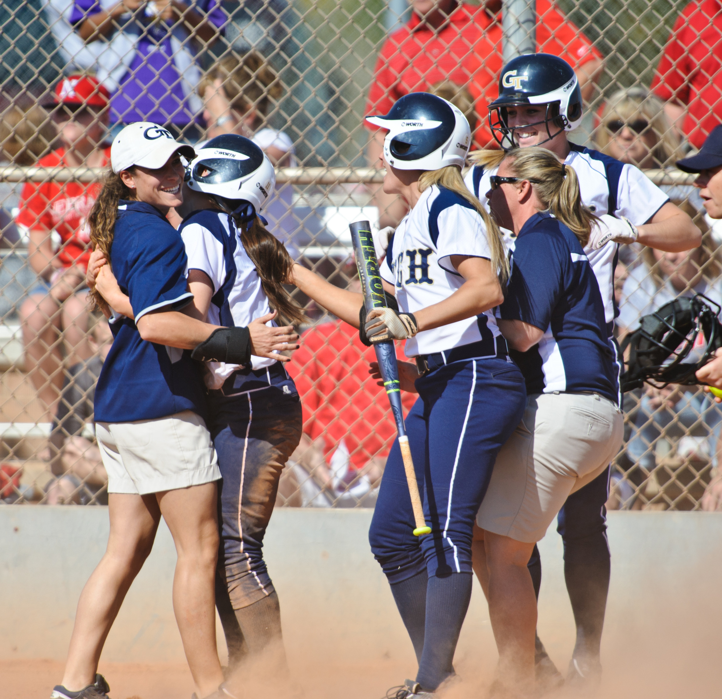 Katie Johnsky (3), Aileen Morales, Sharon Perkins, Ashley Thomas (5), Chelsie Thomas (11)
