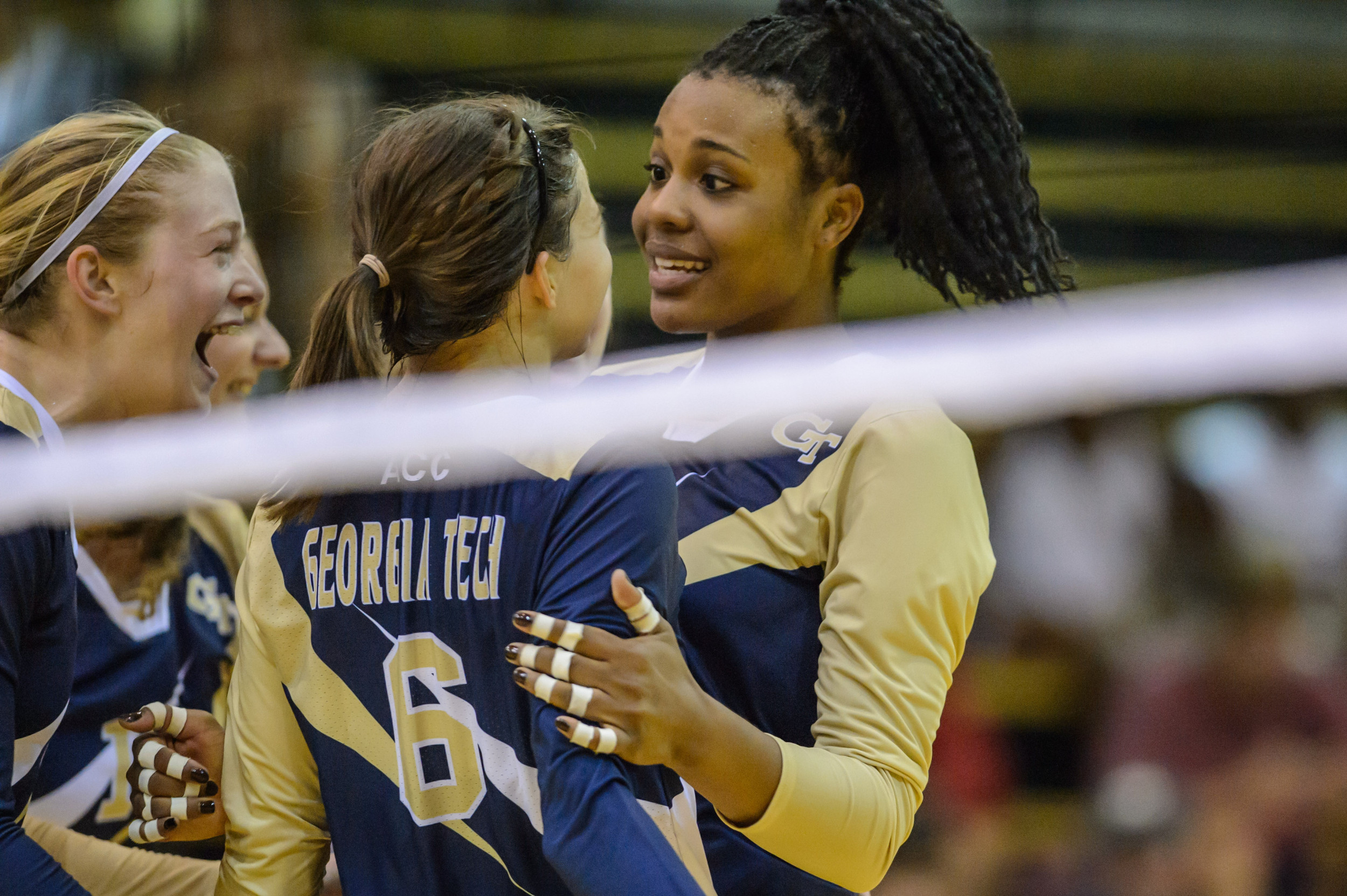 Chanell Clark-Bibbs (15), Kaleigh Colson (6)