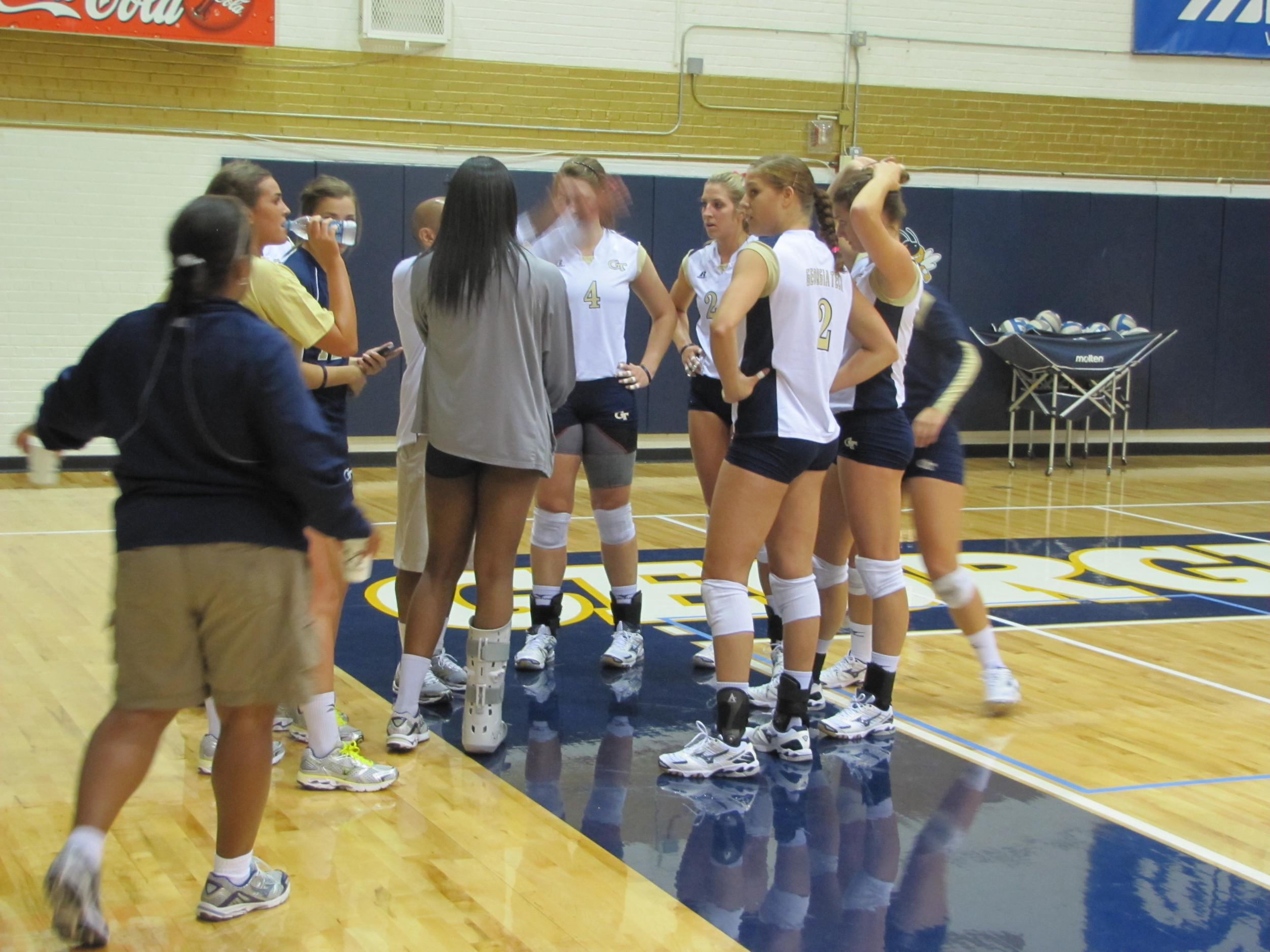 2011 Gold/White Scrimmage and Big Sisters Clinic