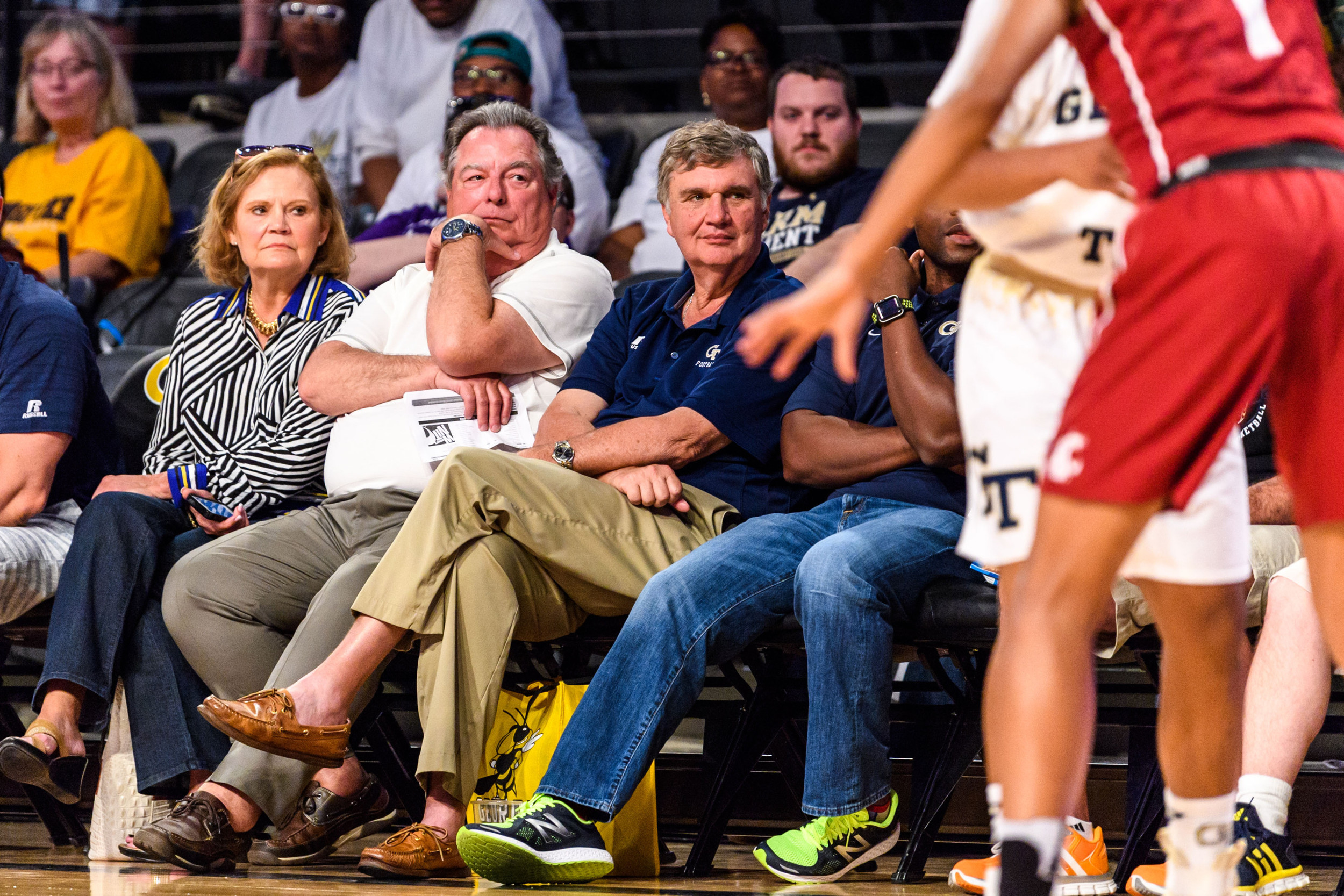 Georgia Tech Football Coach Paul Johnson was the honorary guest coach for the game