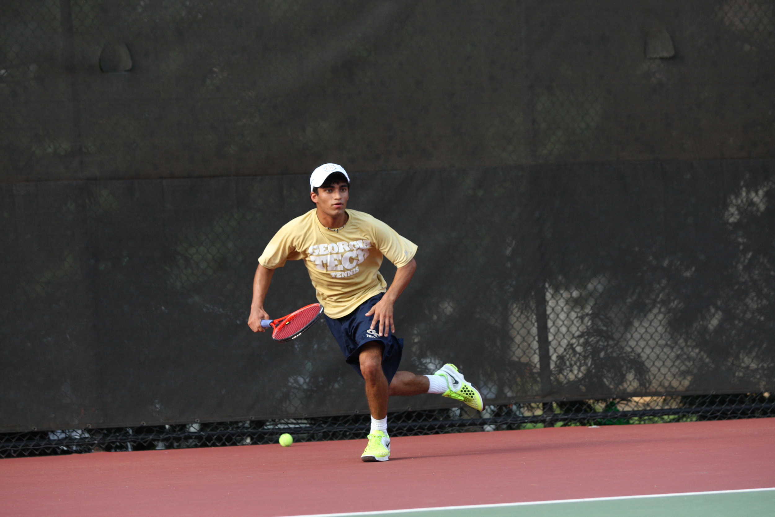 Anish Sharma freshman tennis player 2012-13