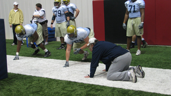 Spring football practice #3