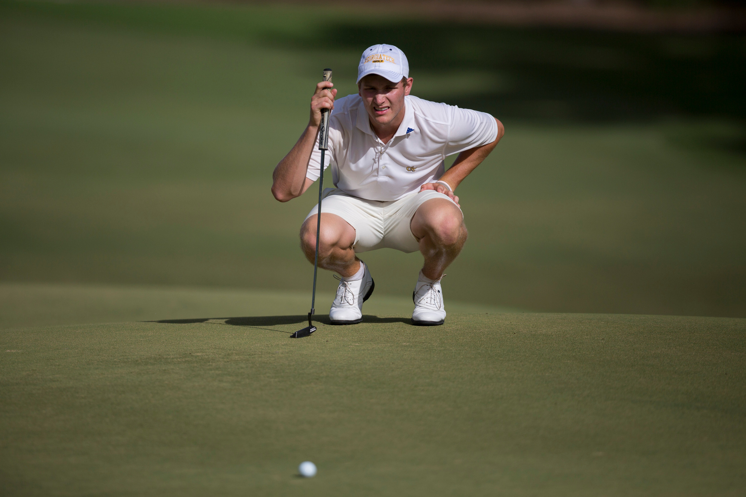 Vincent Whaley during the fourth round of the NCAA Golf Championship, June 1, 2015, The Concession Golf Club, Bradenton, Fla.