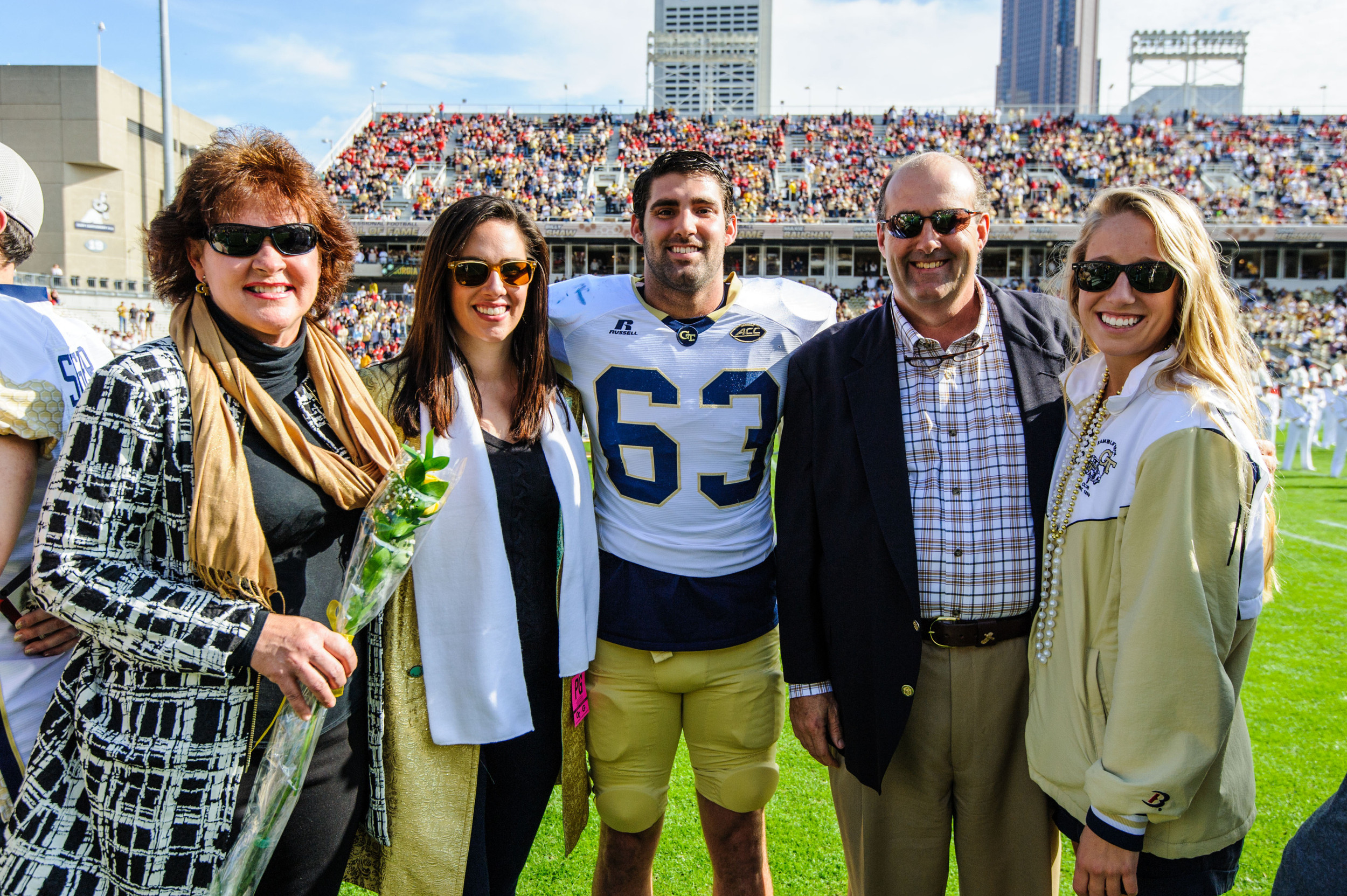 Rusty Scott (63) and family