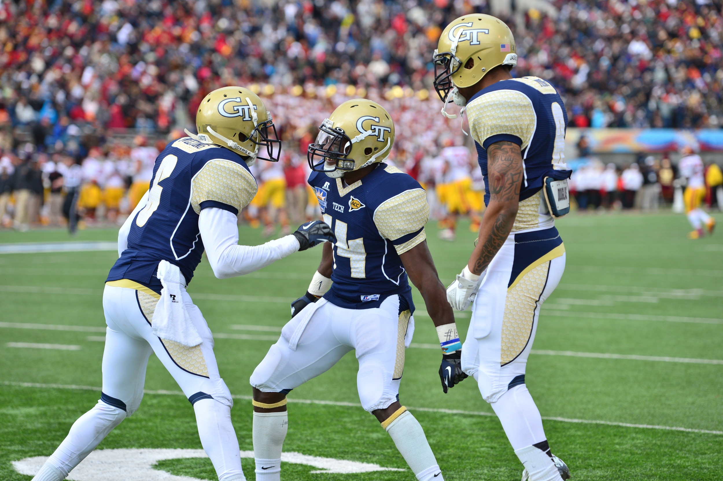 Rod Sweeting (6), Jemea Thomas (14), Louis Young (8)