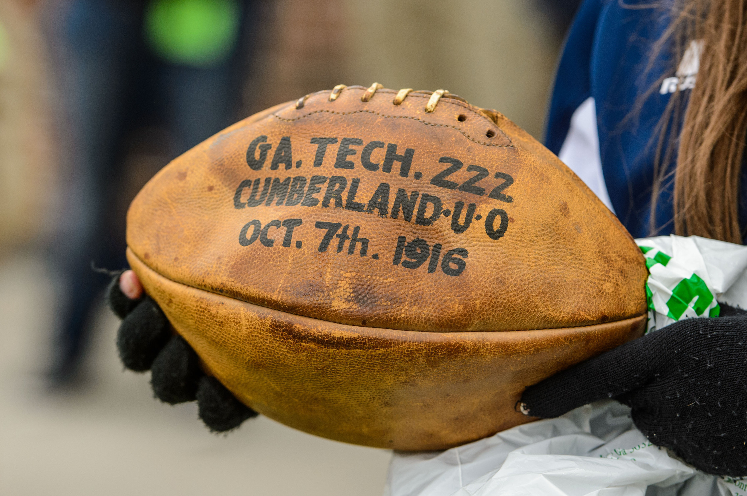 The Cumberland game ball