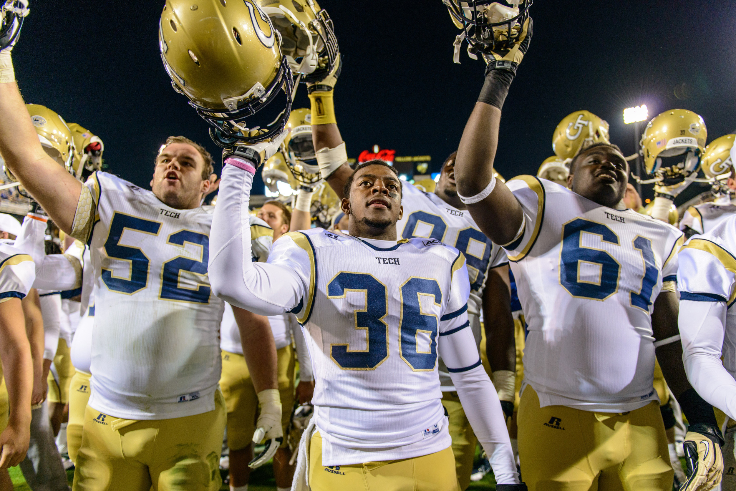 Adrian Gardner (61), Will Jackson (52), Brandon Oliver (36)