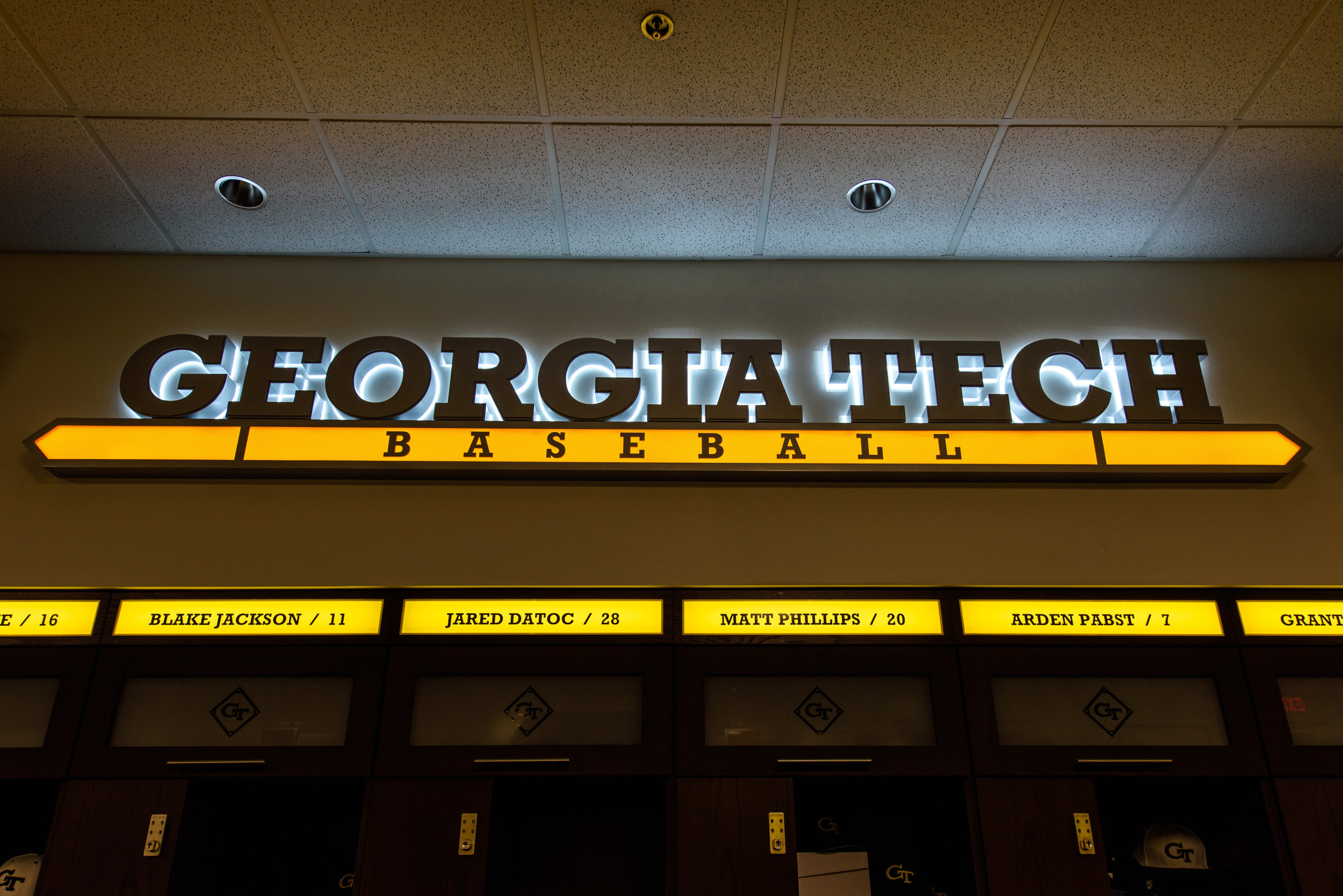 Russ Chandler Stadium -- The Mark Teixeira Locker Room