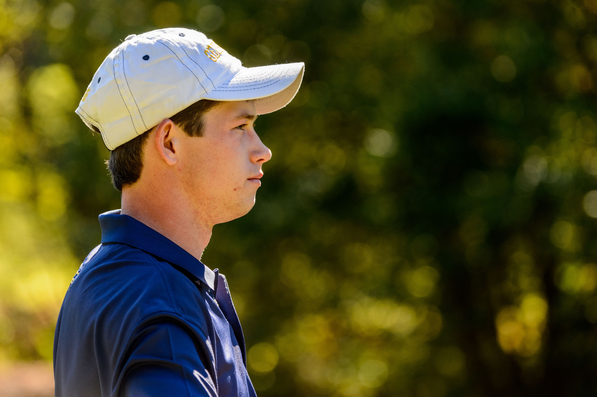 James Clark during the final round of the United States Collegiate Championship at the Golf Club of Georgia, October 18, 2015