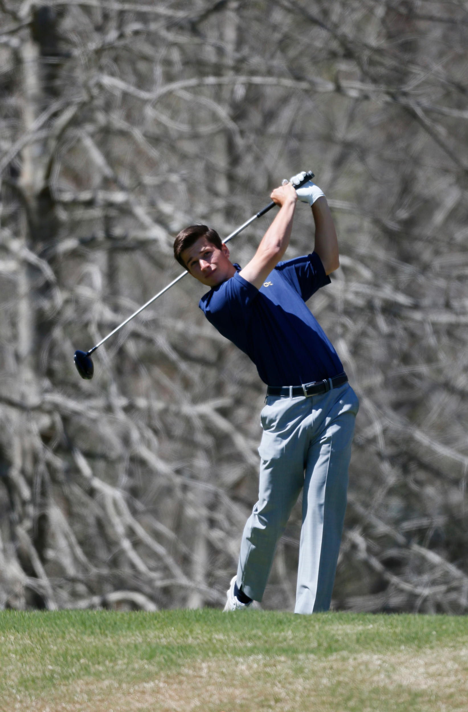 Tyler Joiner during the final round of the Clemson Invitational on April 3, 2016. (mandatory copyright: Vern Verna / Ai Wire)