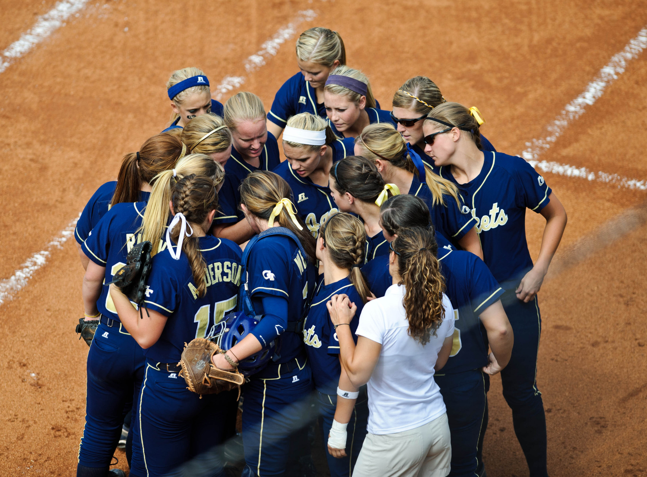 Team huddle