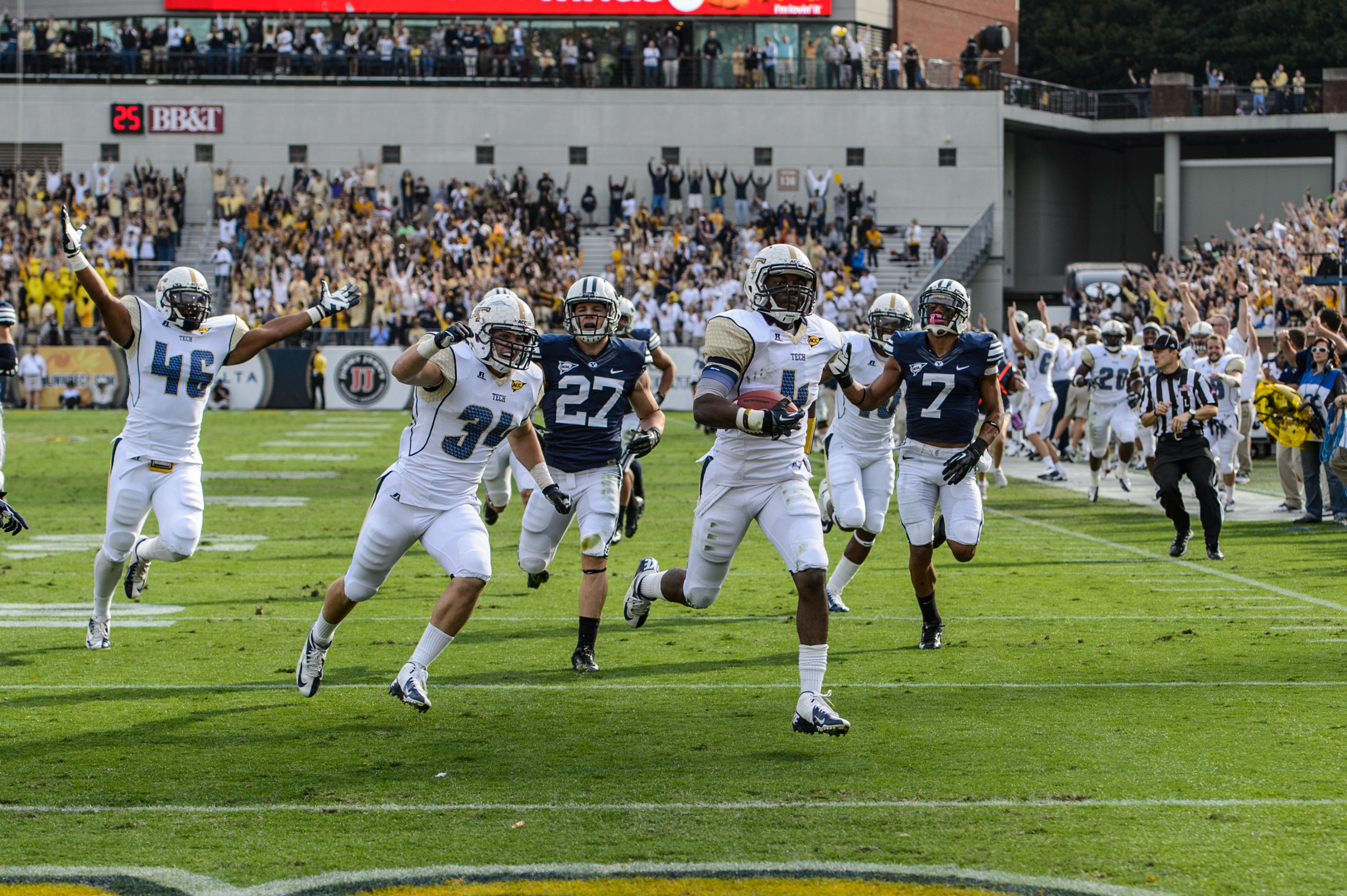 Jamal Golden's 97 yard kick-off return vs. BYU