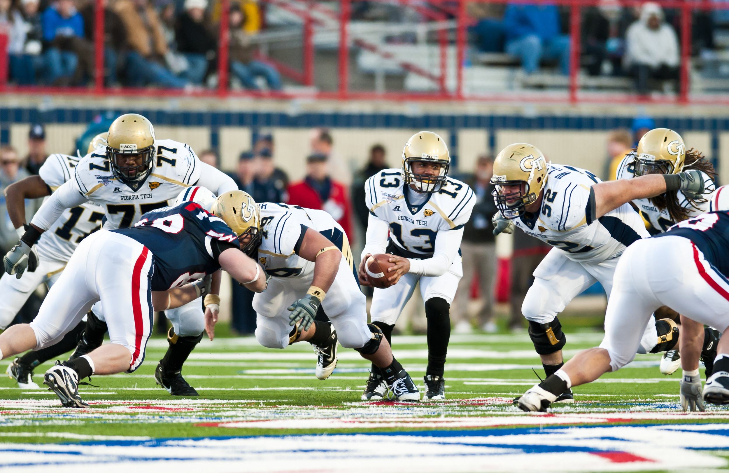 Sean Bedford (79), Omoregie Uzzi (77), Tevin Washington (13), Will Jackson (52)