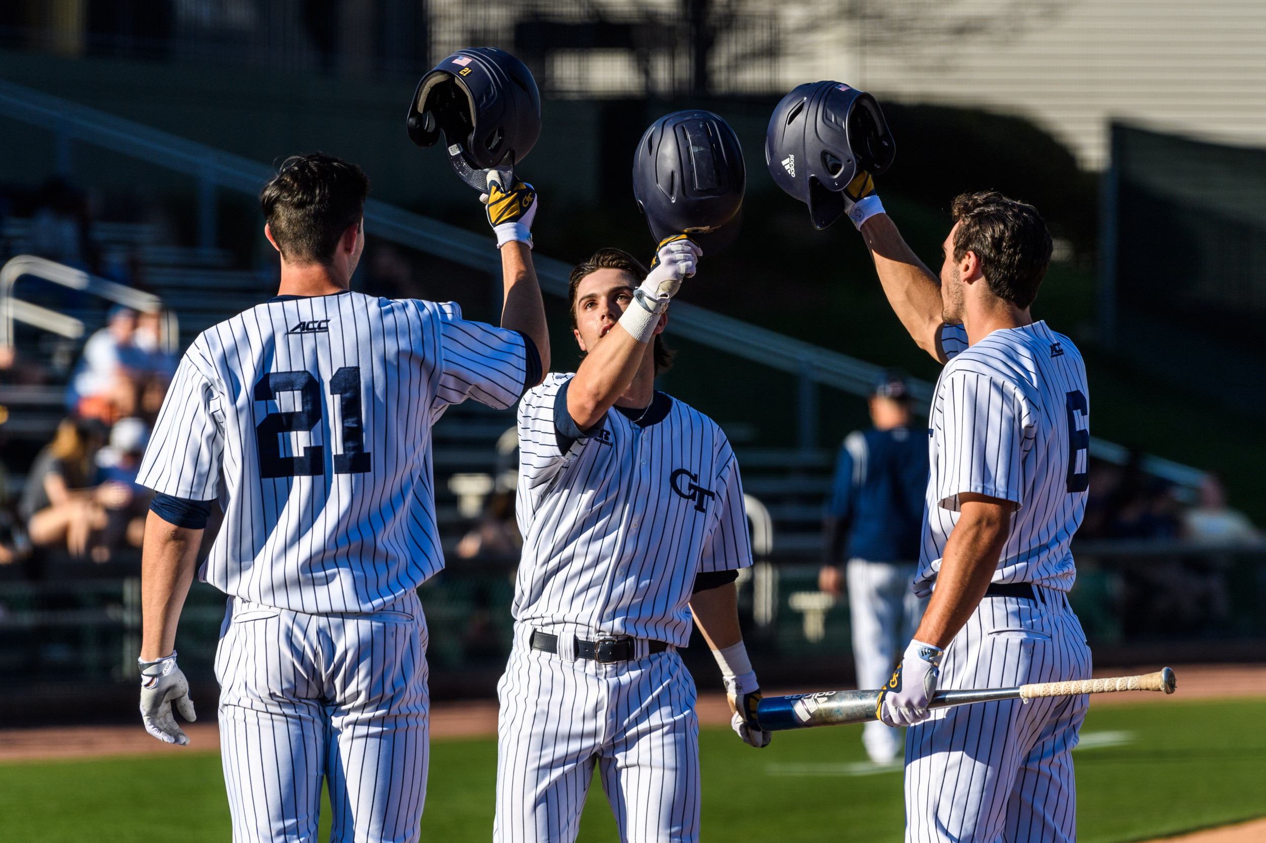 Chase Murray (10), Ryan Peurifoy (6), Brandt Stallings (21)