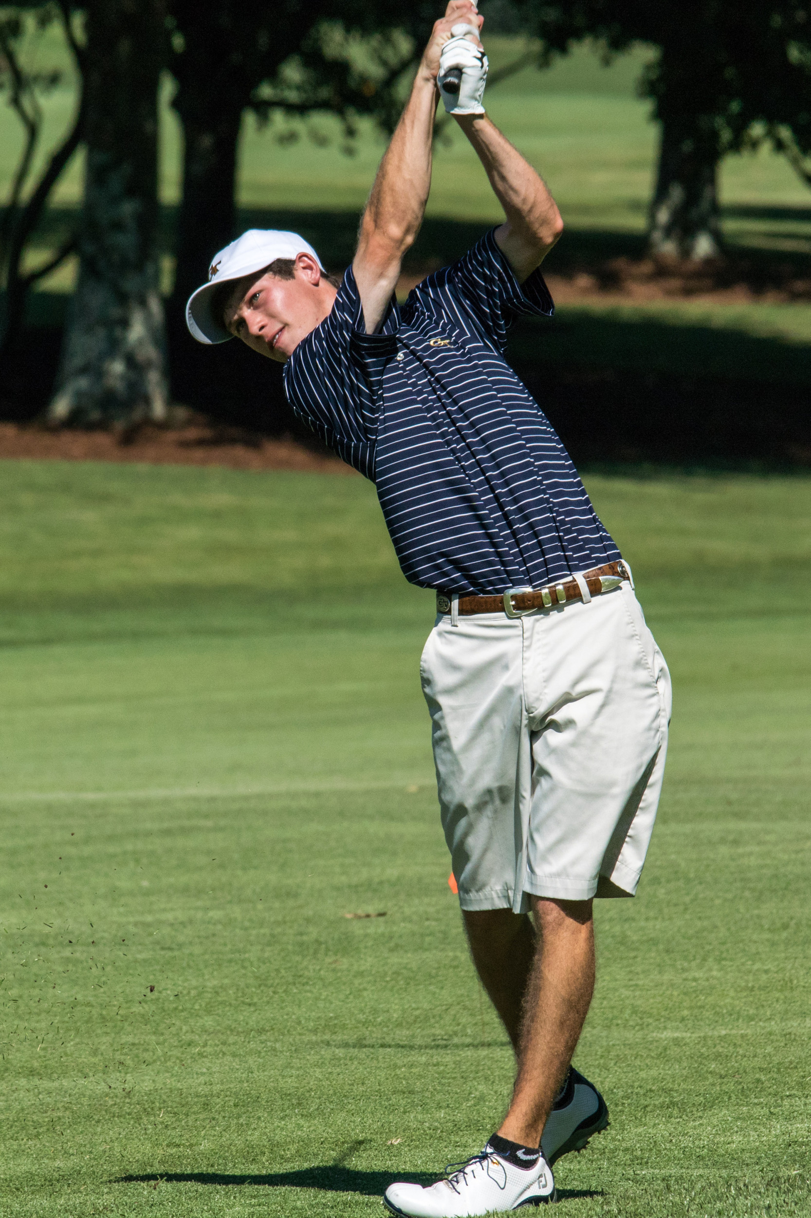 James Clark during a qualifying round at East Lake Golf Club, August 28, 2014