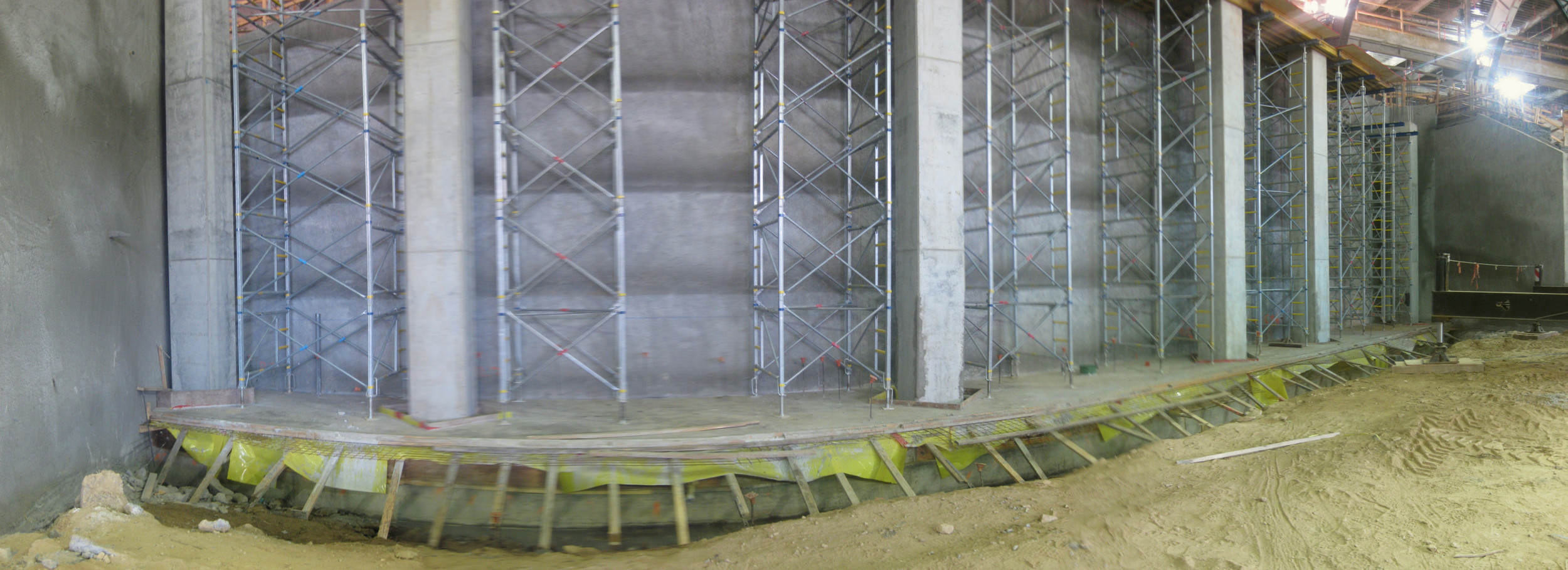 McCamish Pavilion Construction - 10/25/11