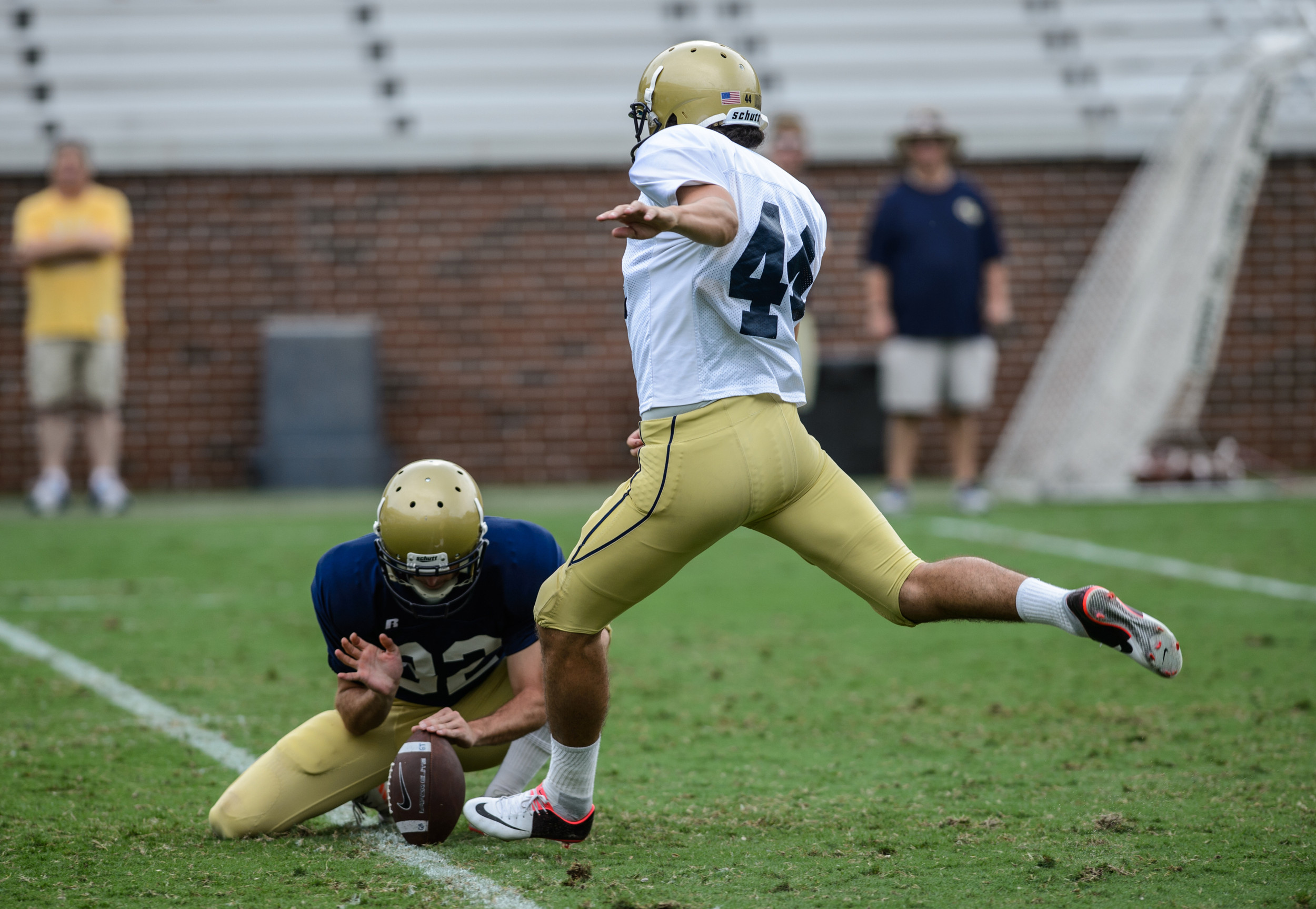 David Scully (44) - 2012 Training Camp Scrimmage #2