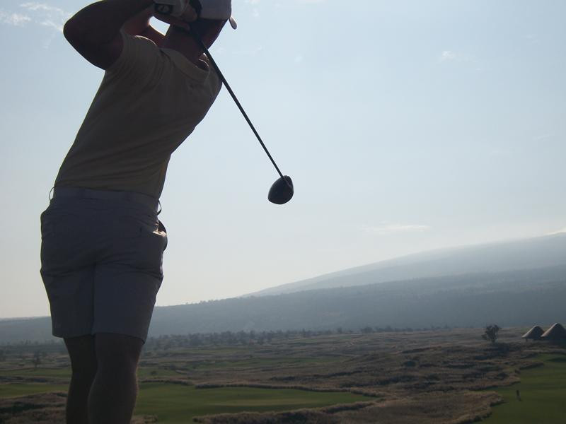 Georgia Tech golf in Hawaii - February 2, 2010