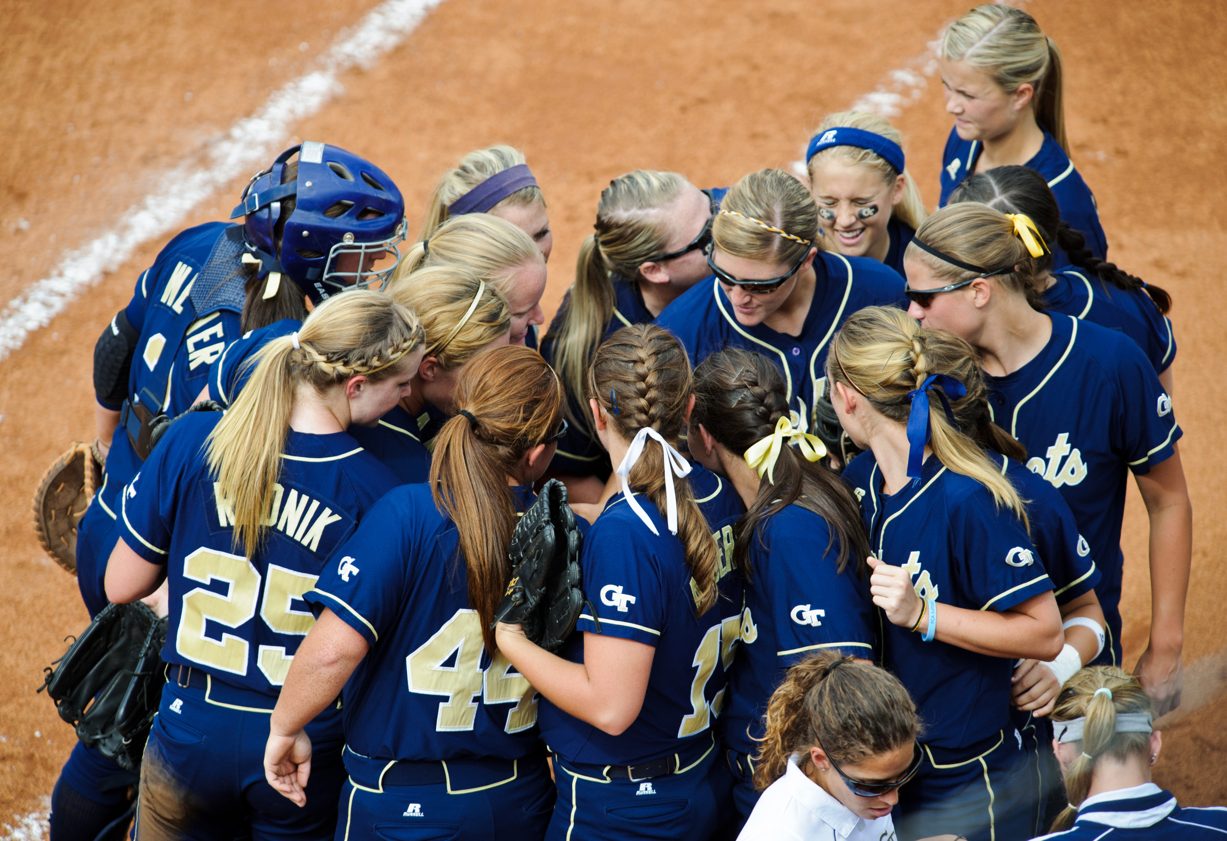 Team huddle