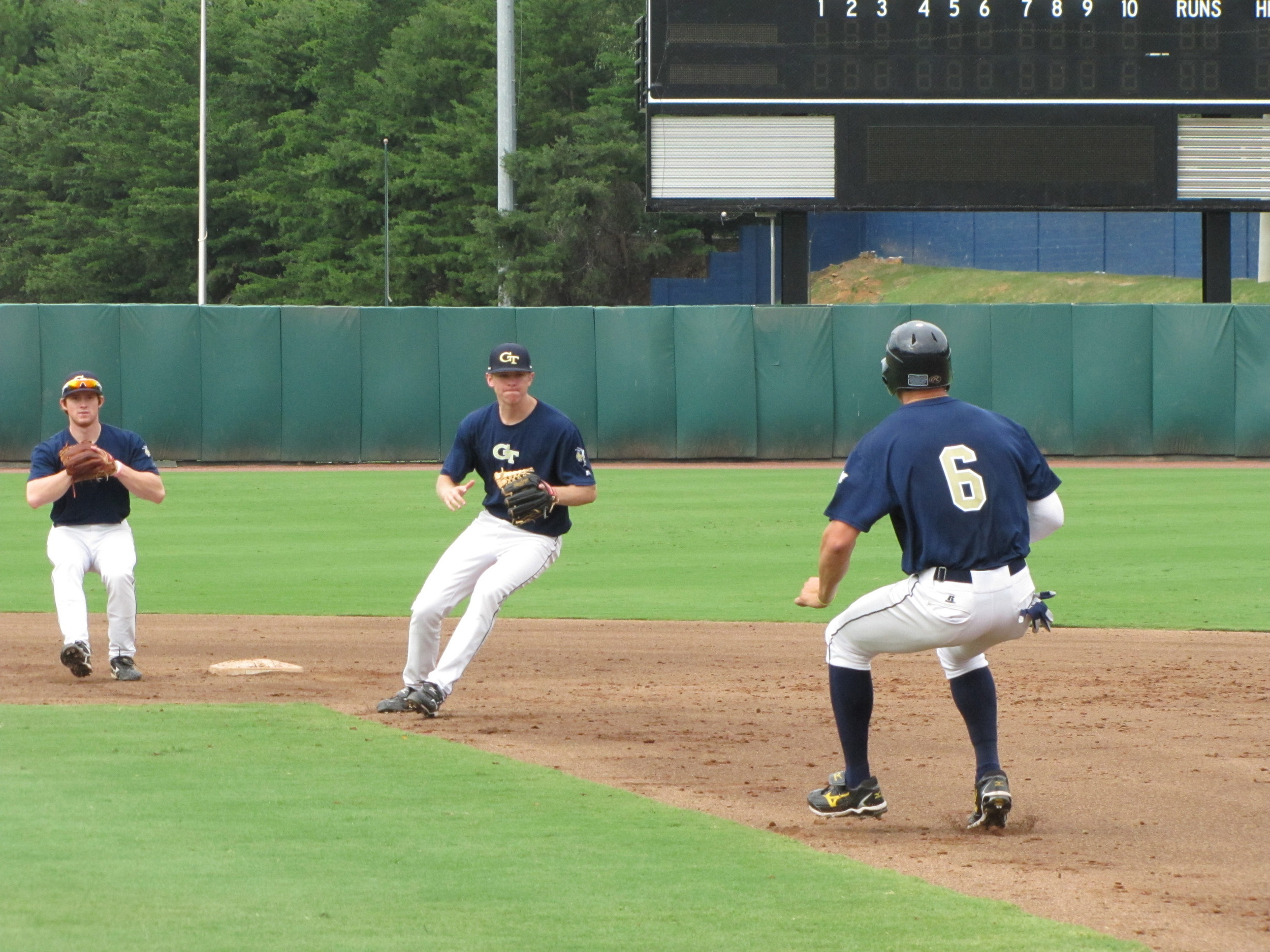 GT Baseball, Fall 2010