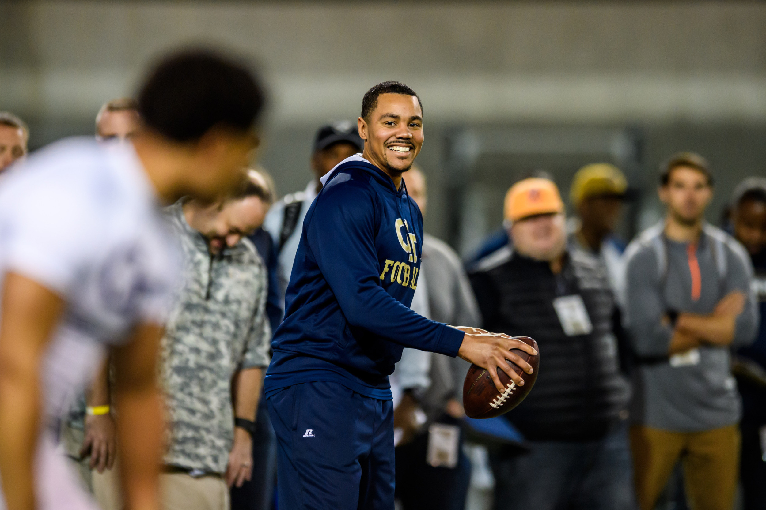 Graduate Assistant Tevin Washington - Pro Day (2017)
