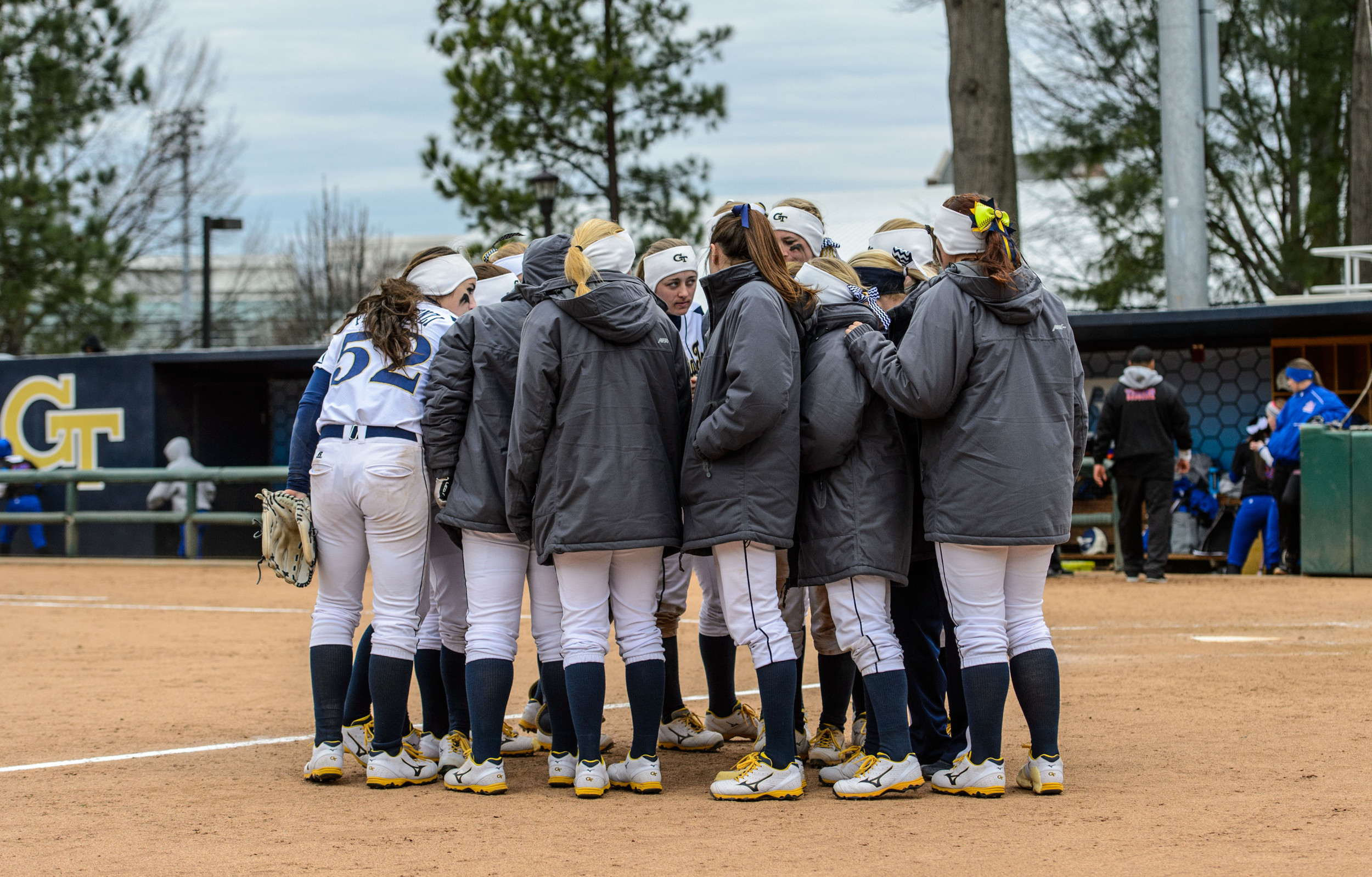 Team huddle