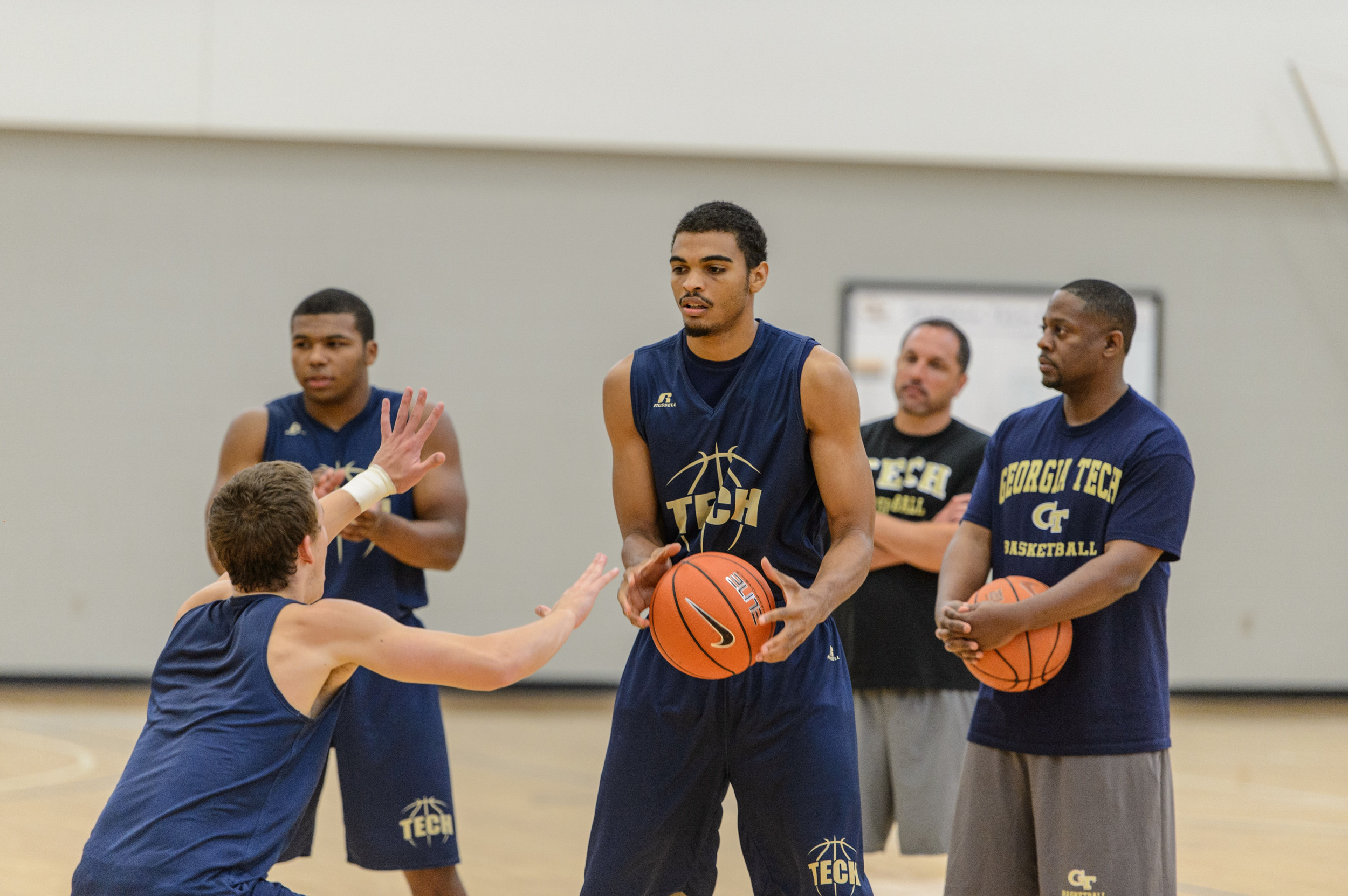 Robert Sampson in 2013 summer workouts at the Zelnak Center.