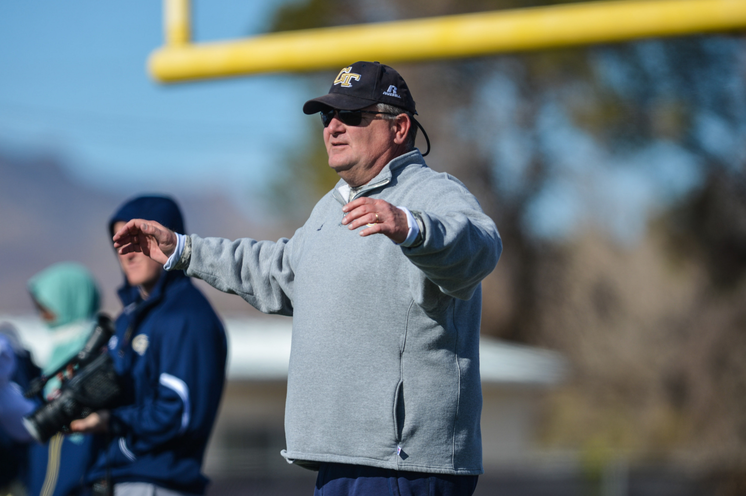 Georgia Tech held it's final practice in preparation for the 2012 Hyundai Sun Bowl.