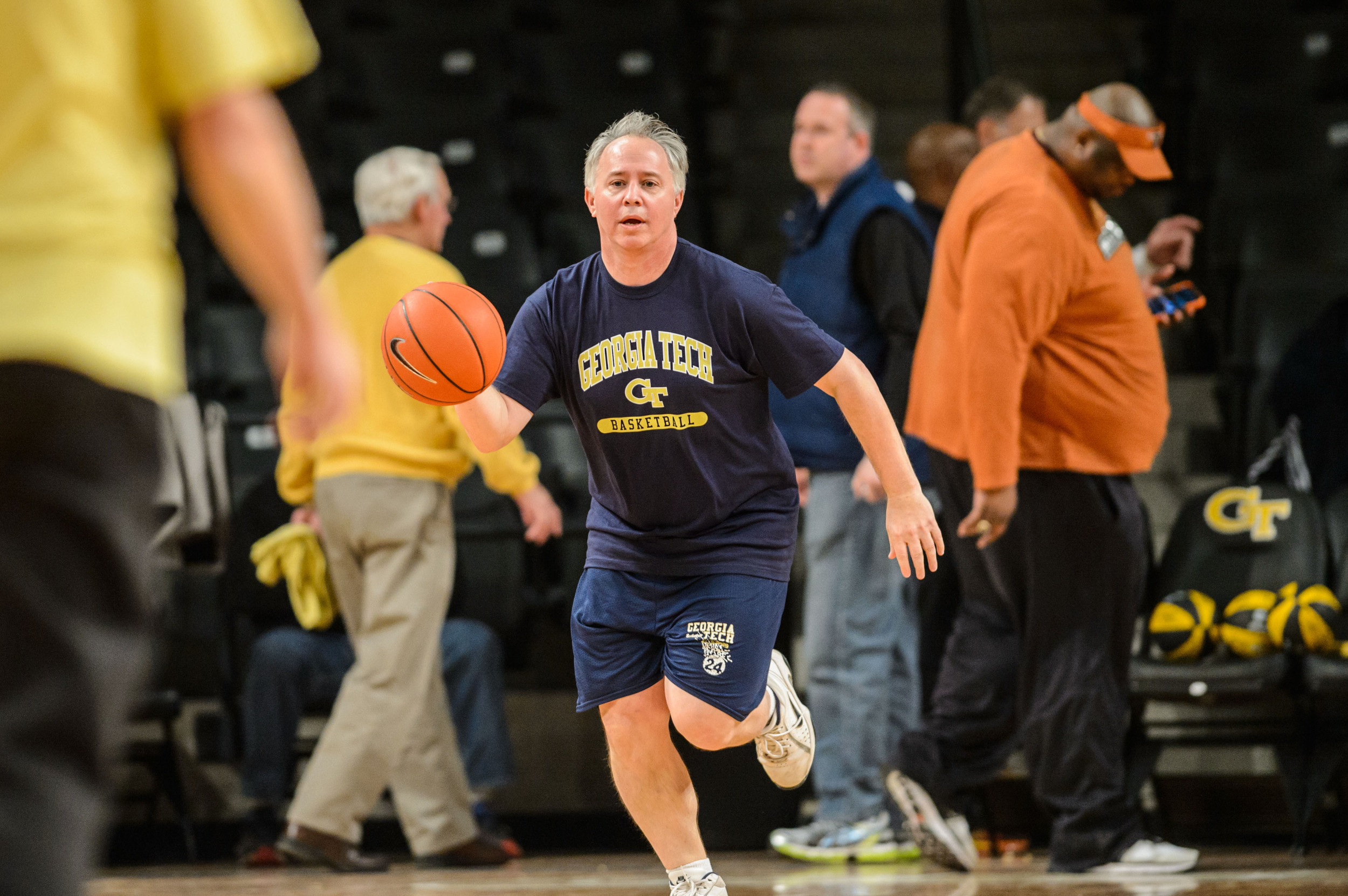 2014 Georgia Tech Men's Basketball Letterwinners game