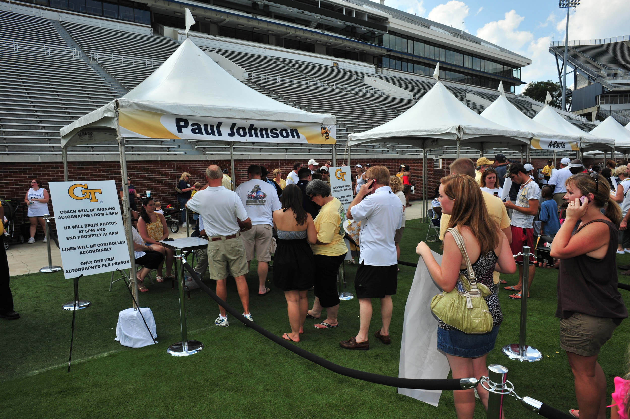 Georgia Tech Fan DayAugust 7, 2010Bobby Dodd Stadium