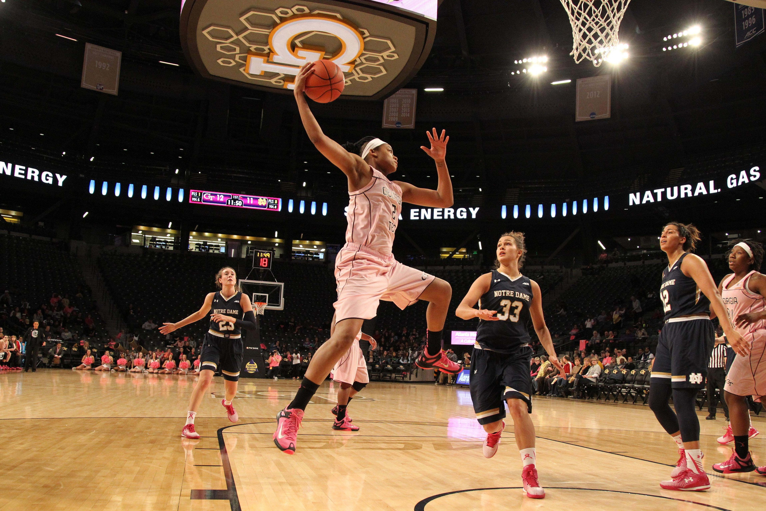 Georgia Tech Yellow Jackets guard Aaliyah Whiteside (2) Brett Davis-USA TODAY Sports