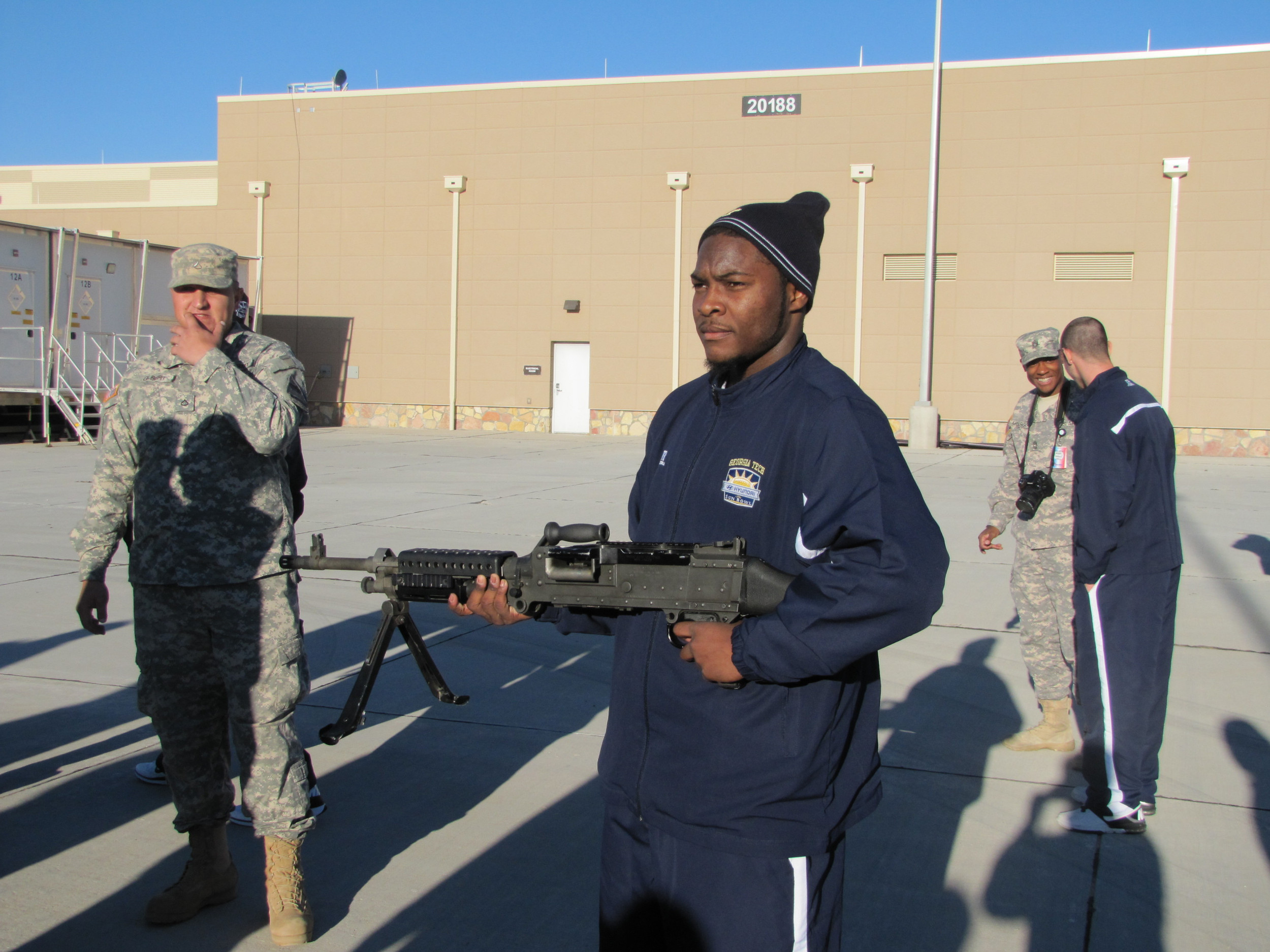 Georgia Tech Football visits Fort Bliss