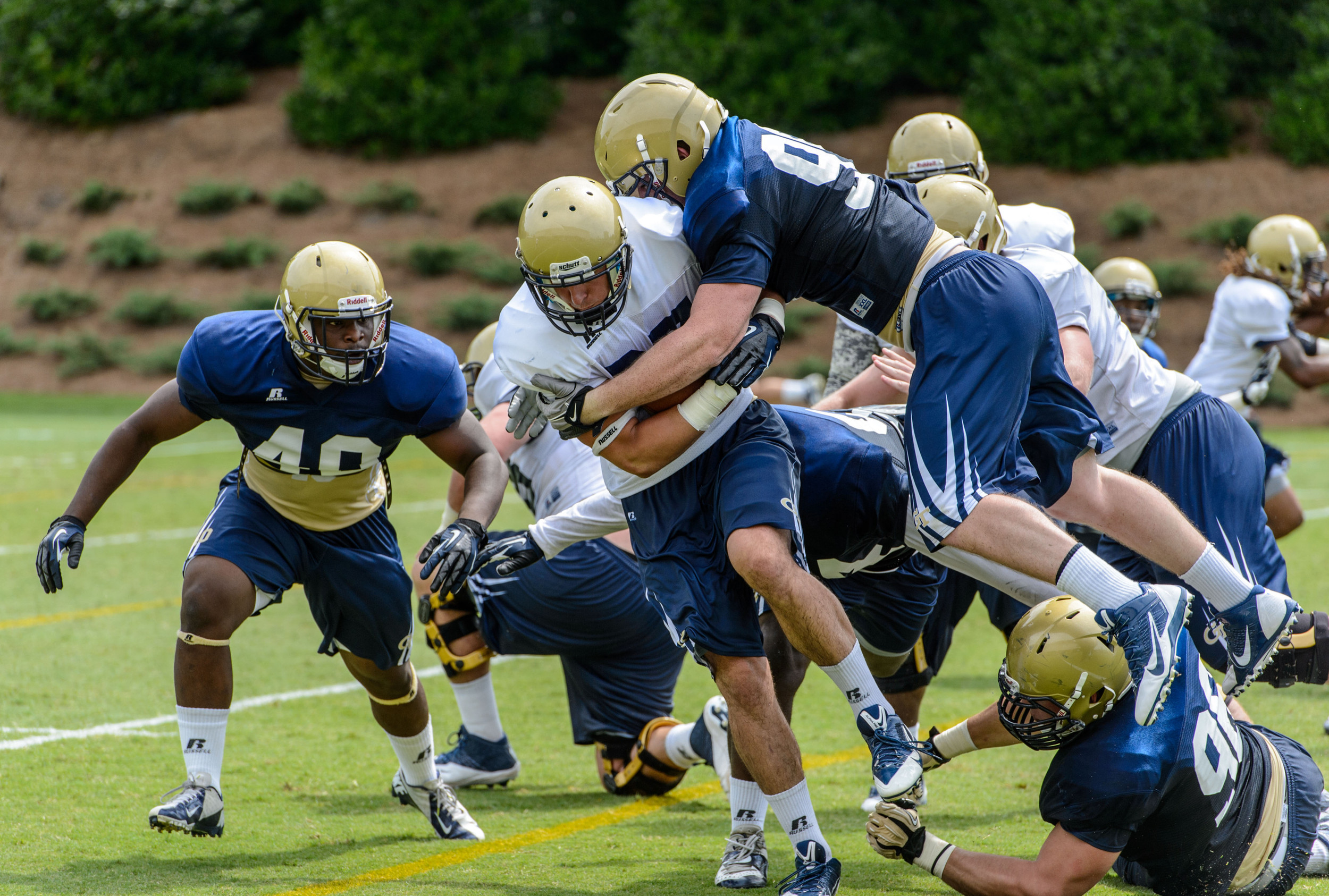 Paul Davis (40), Zach Laskey (37), Tyler Stargel (99)