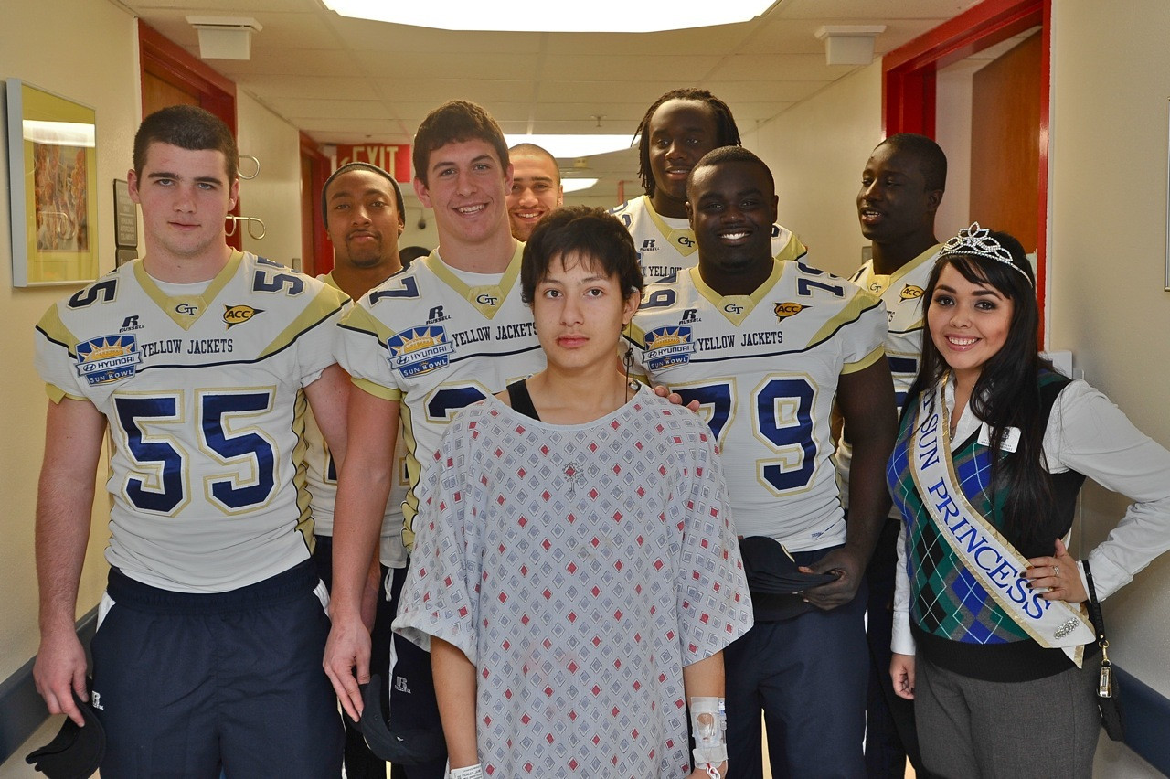 2011 Sun Bowl -- Hospital Visit