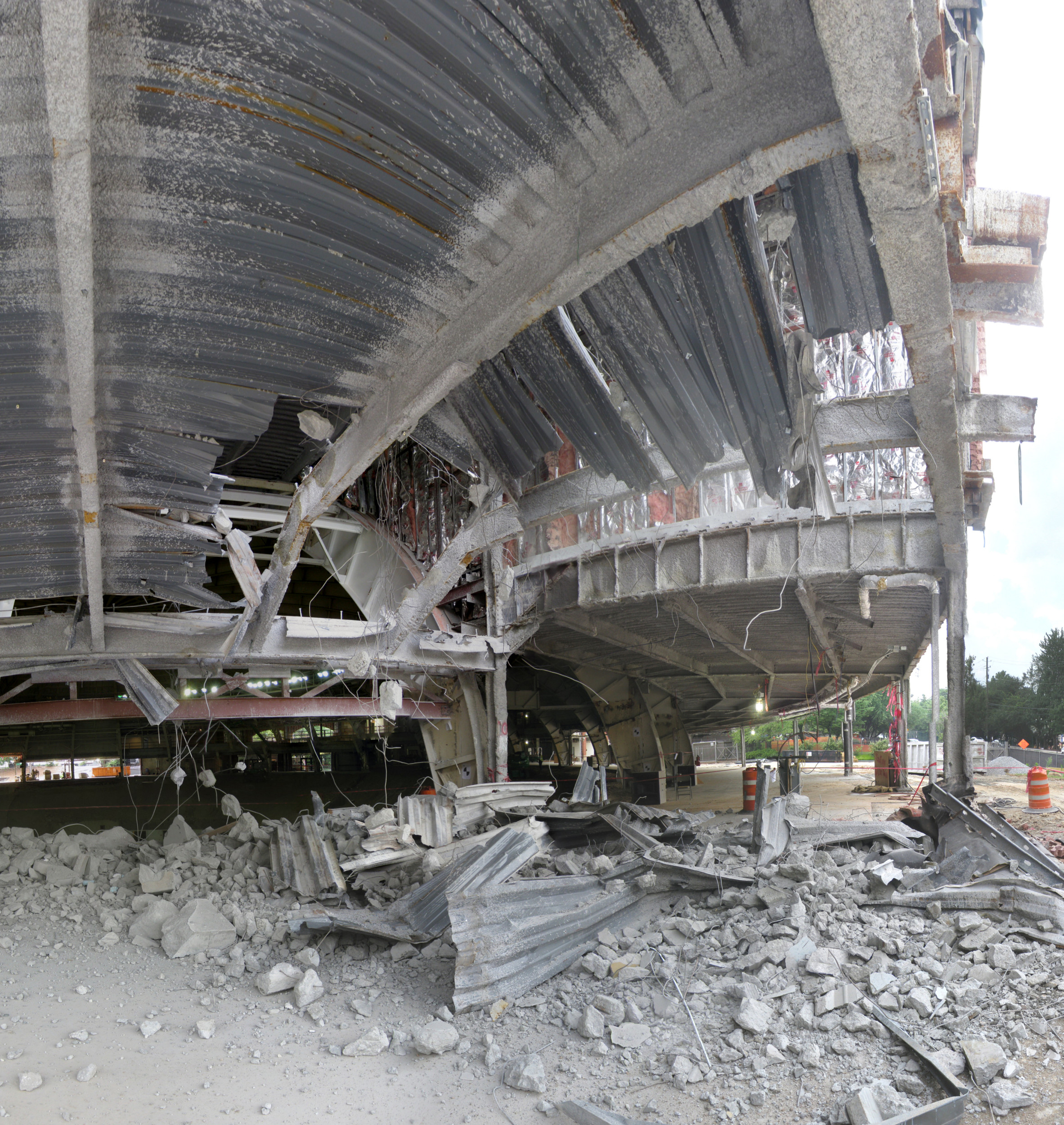 July 22, 2011 - McCamish Pavilion Construction Continues