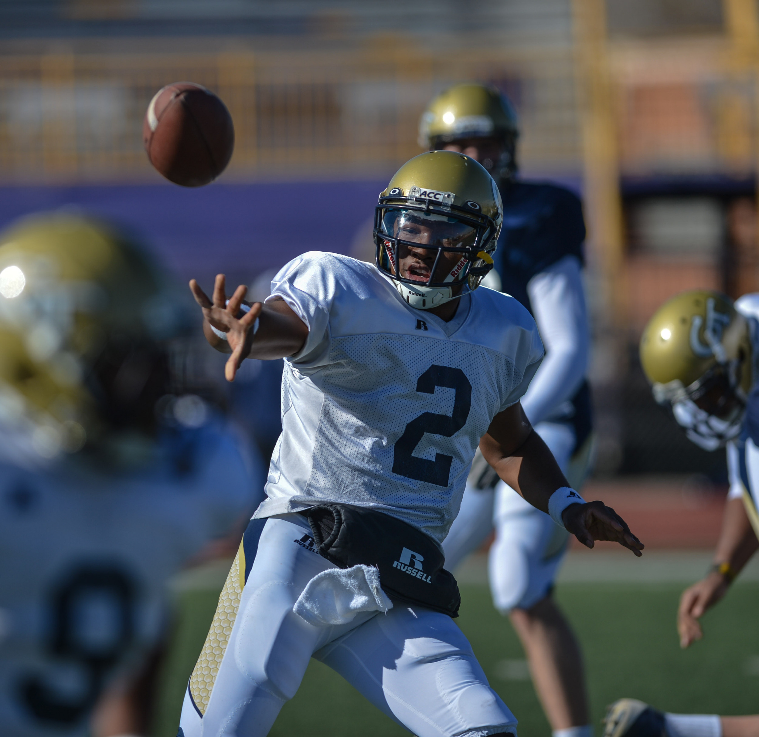 Georgia Tech held it's first practice in El Paso for the 2012 Hyundai Sun Bowl.