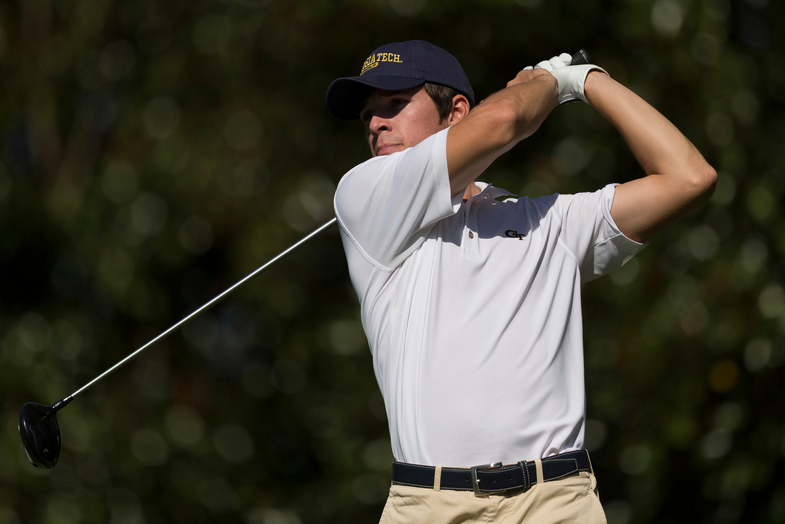 Jacob Joiner during the first round of the United States Collegiate Championship at the Golf Club of Georgia, October 16, 2015
