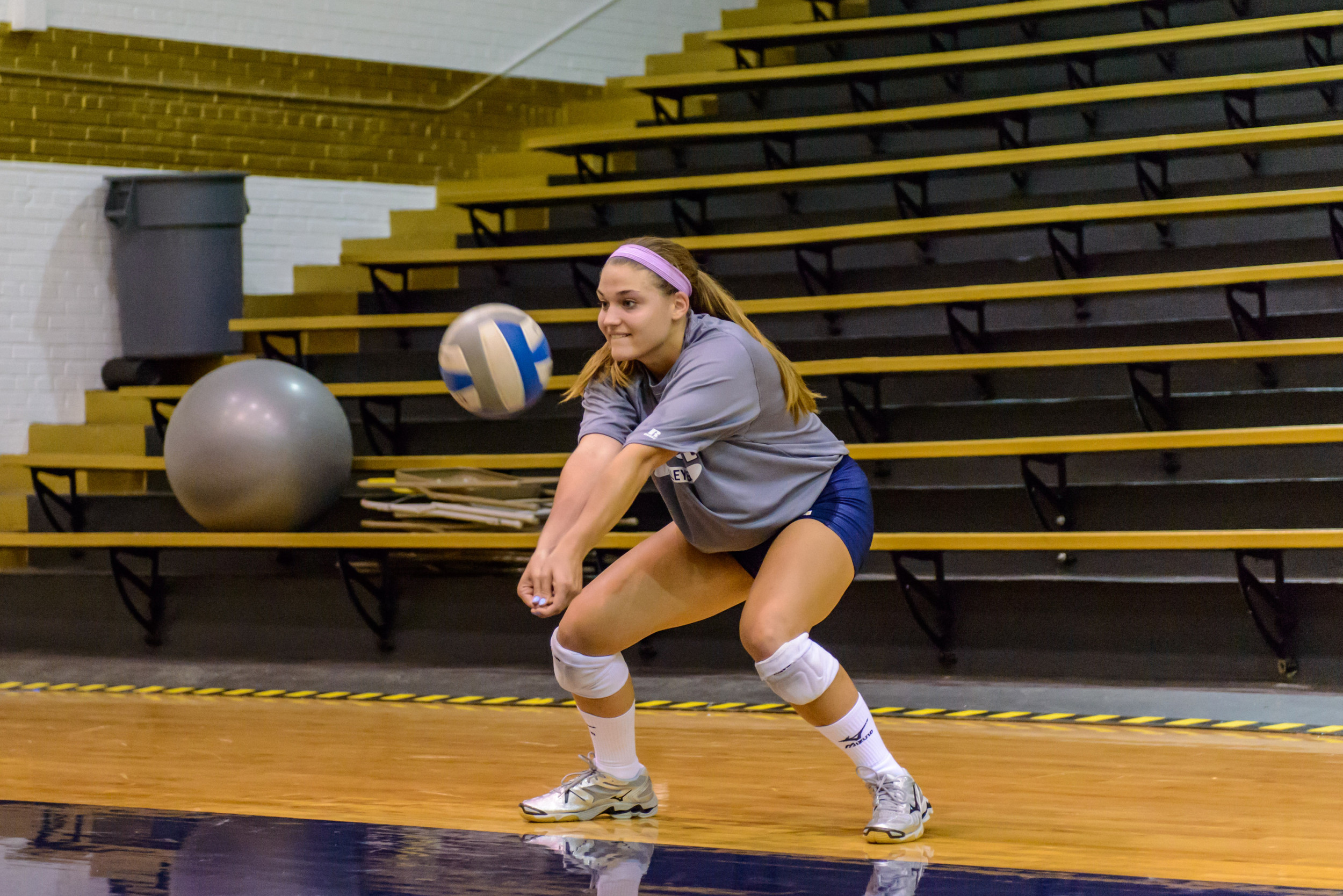 First GT Volleyball practice of 2013.